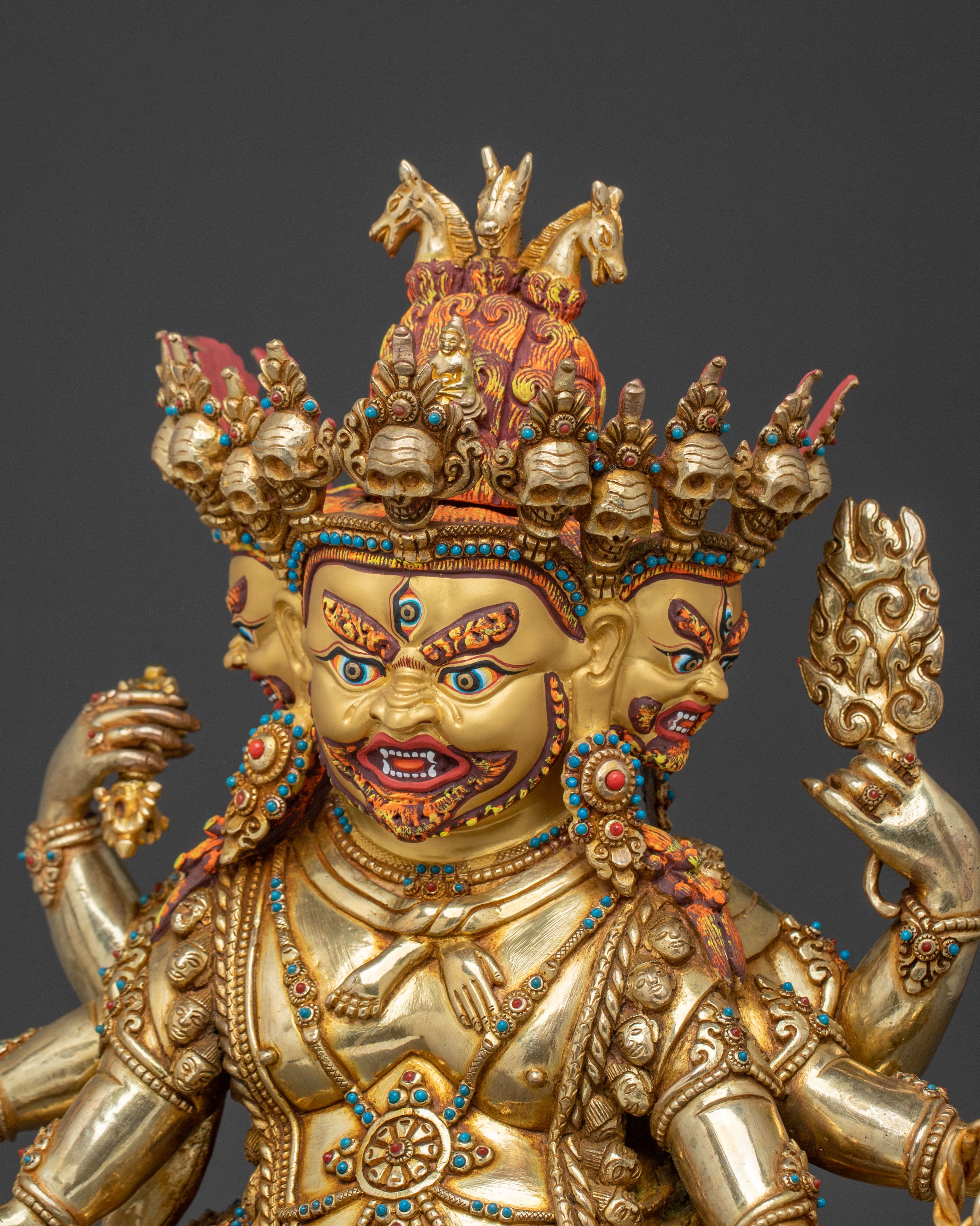 Hayagriva Handcrafted Sculpture | Sacred Protector