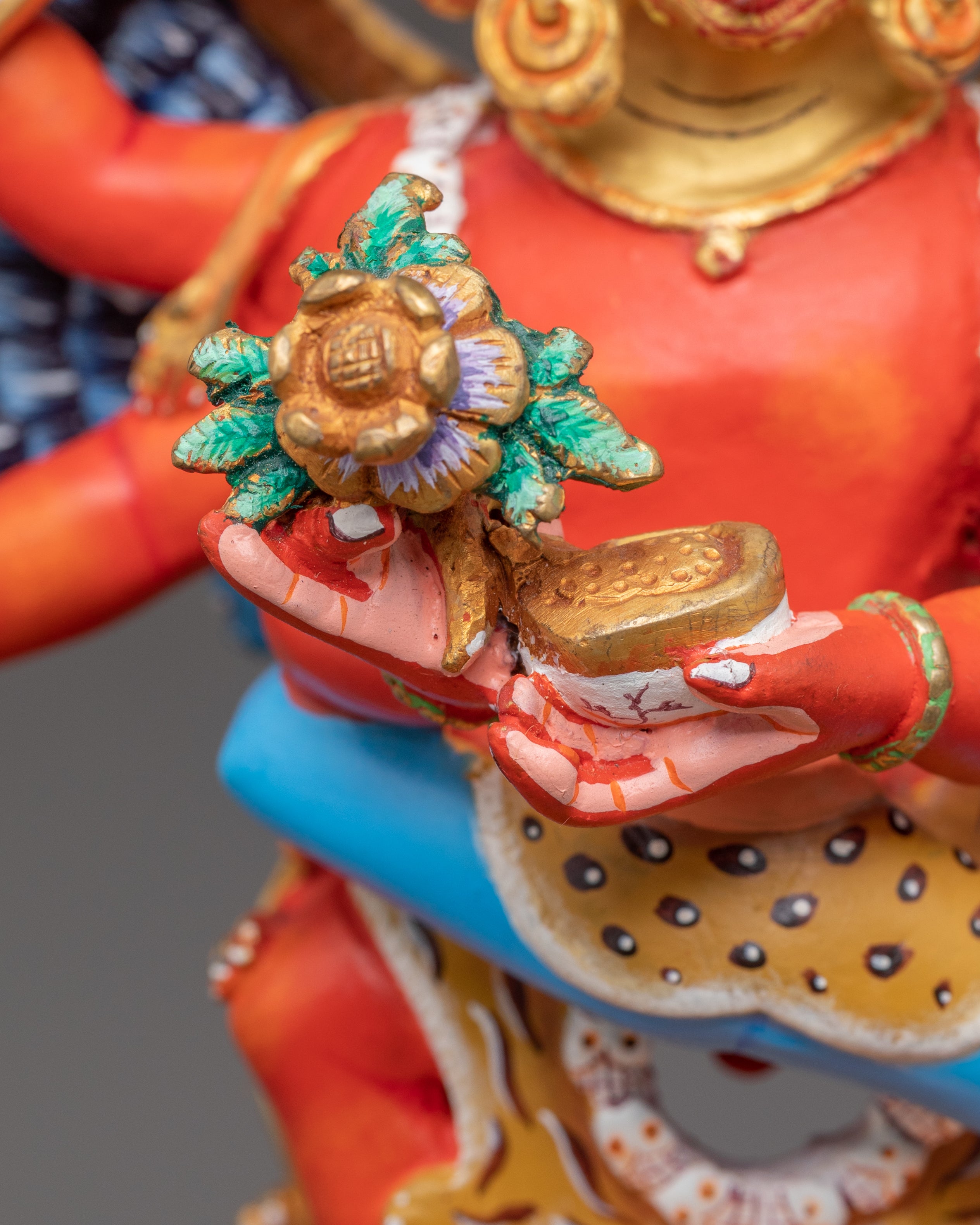 Powerful Yidam Protector Hevajra Statue | Vajrayana Tantric Icon