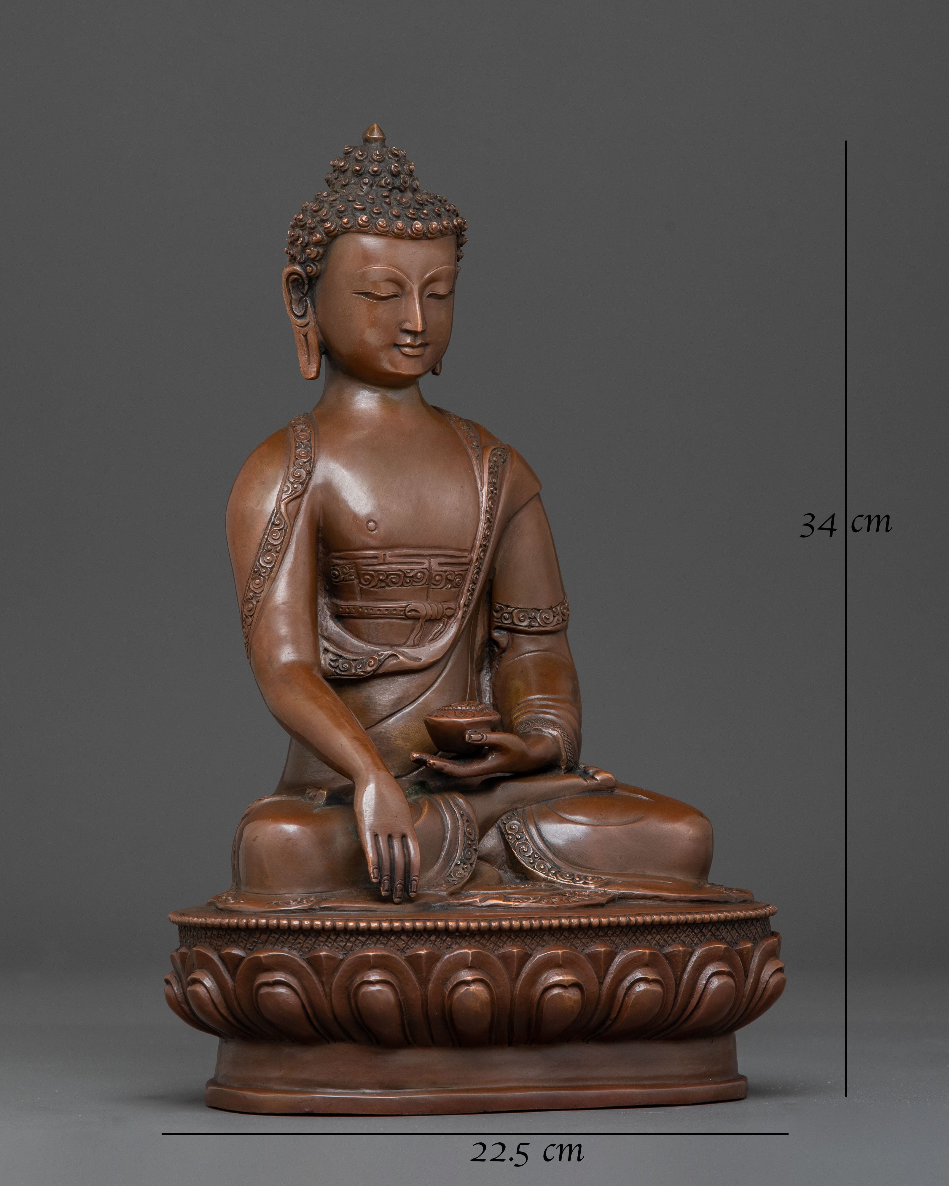 Handcrafted Guru Shakyamuni Buddha Statue