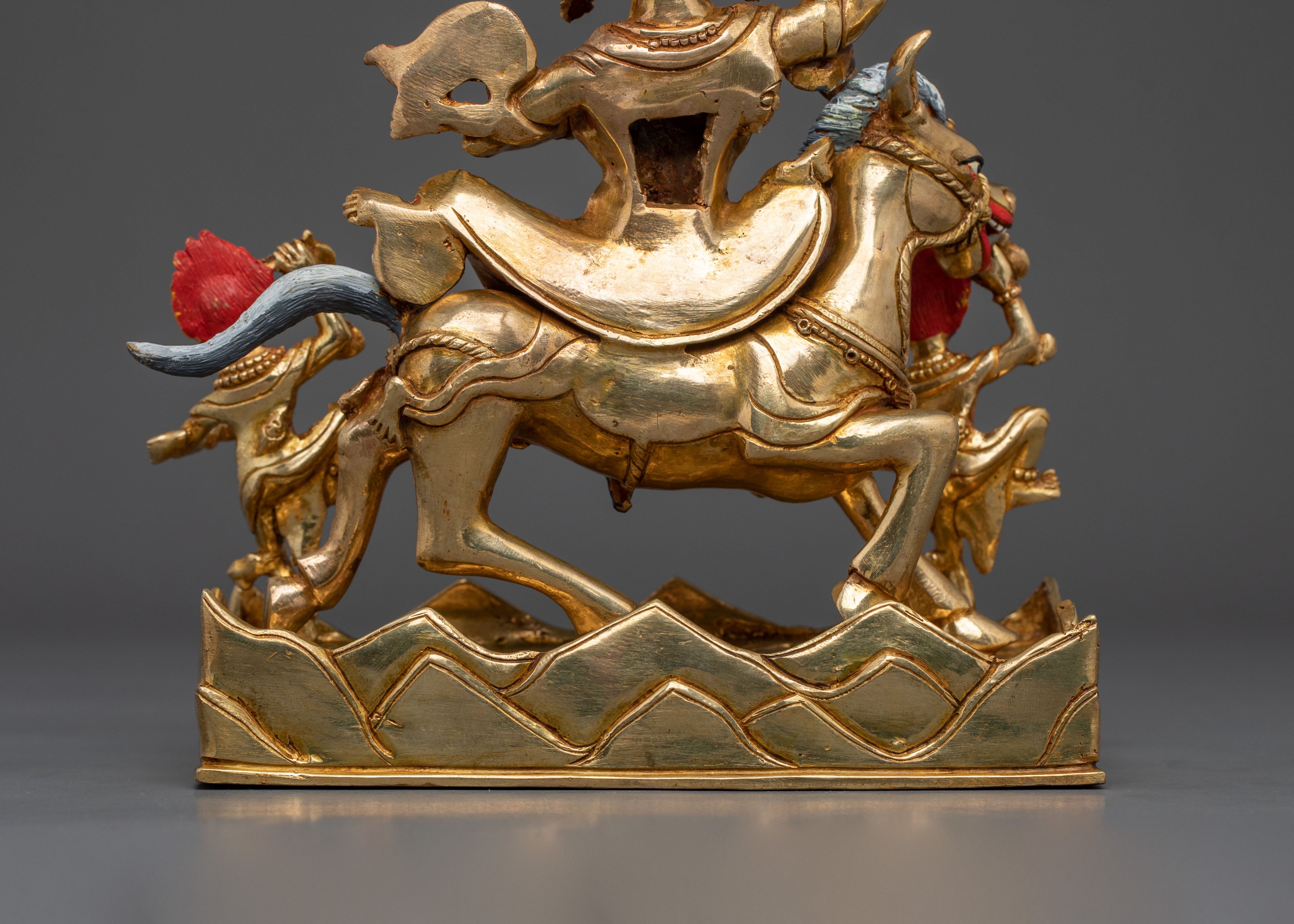 Shri Devi Himalayan Statue | 24K Gold Gilded Figurine