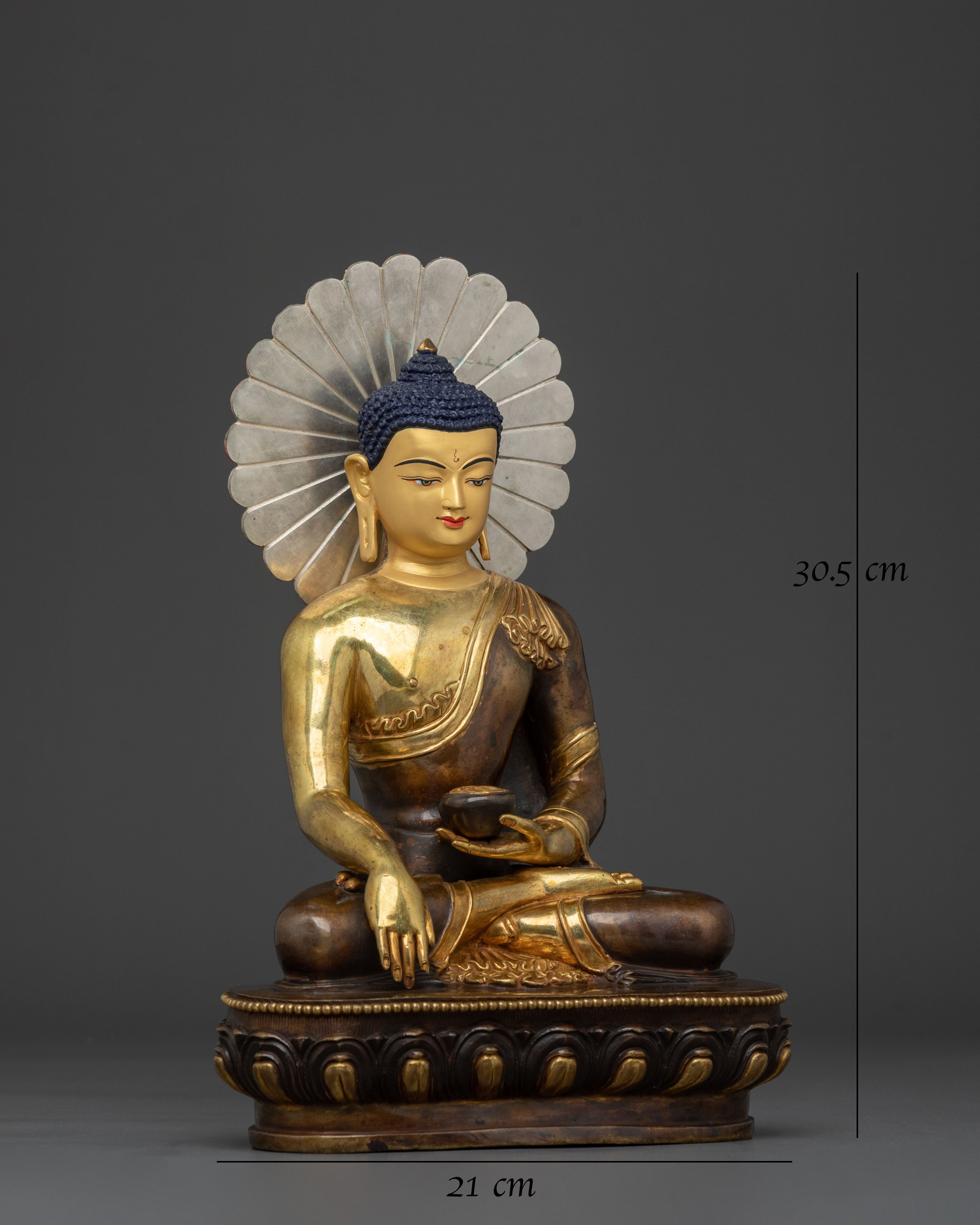 Historical Buddha Shakyamuni Sacred Statue | Altar Decor