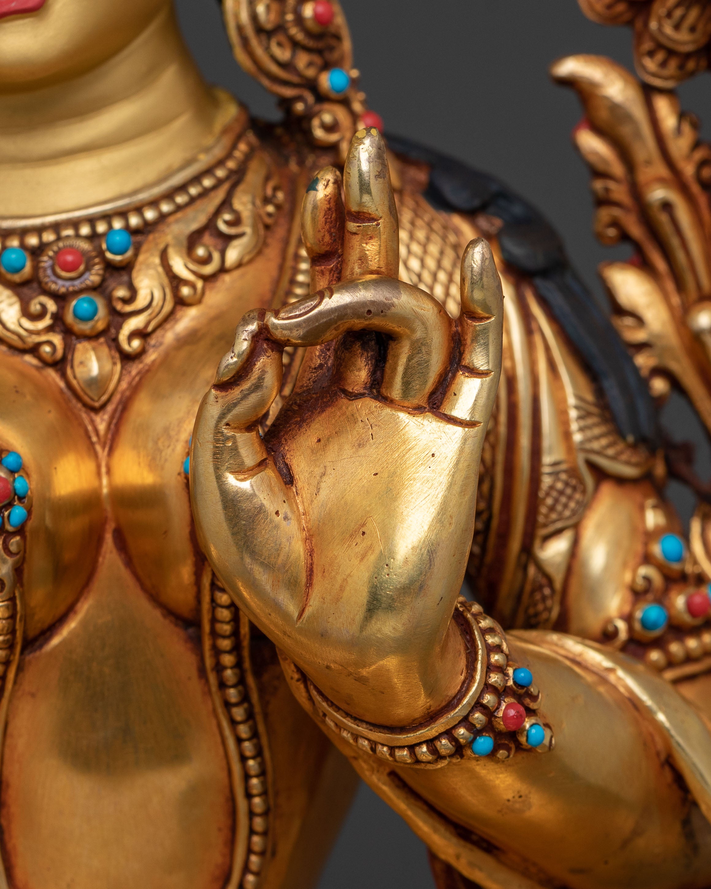 Green Tara Statue of Compassion | Spiritual Icon