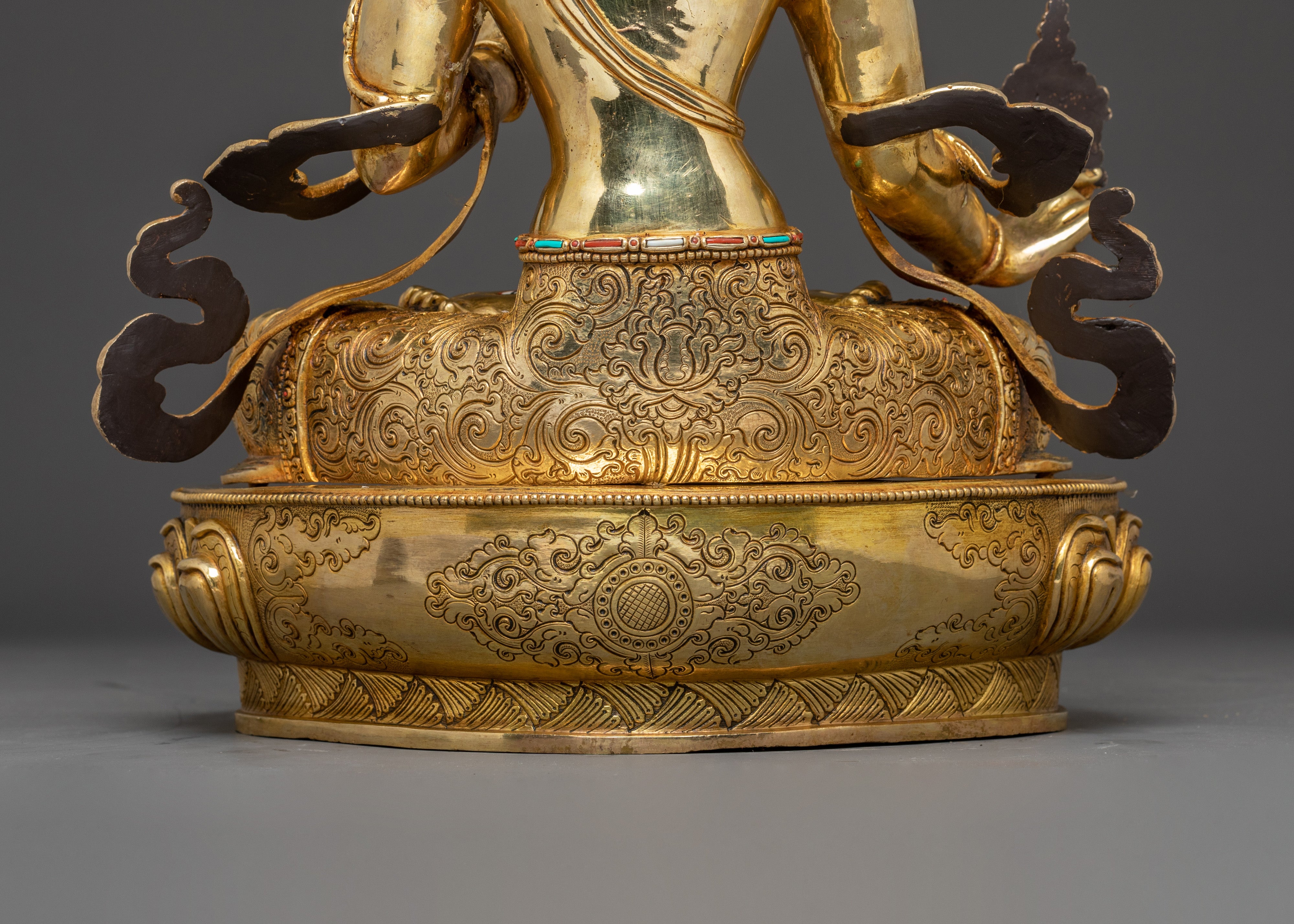 Statue of Two Armed Dukar | Traditional Himalayan Art