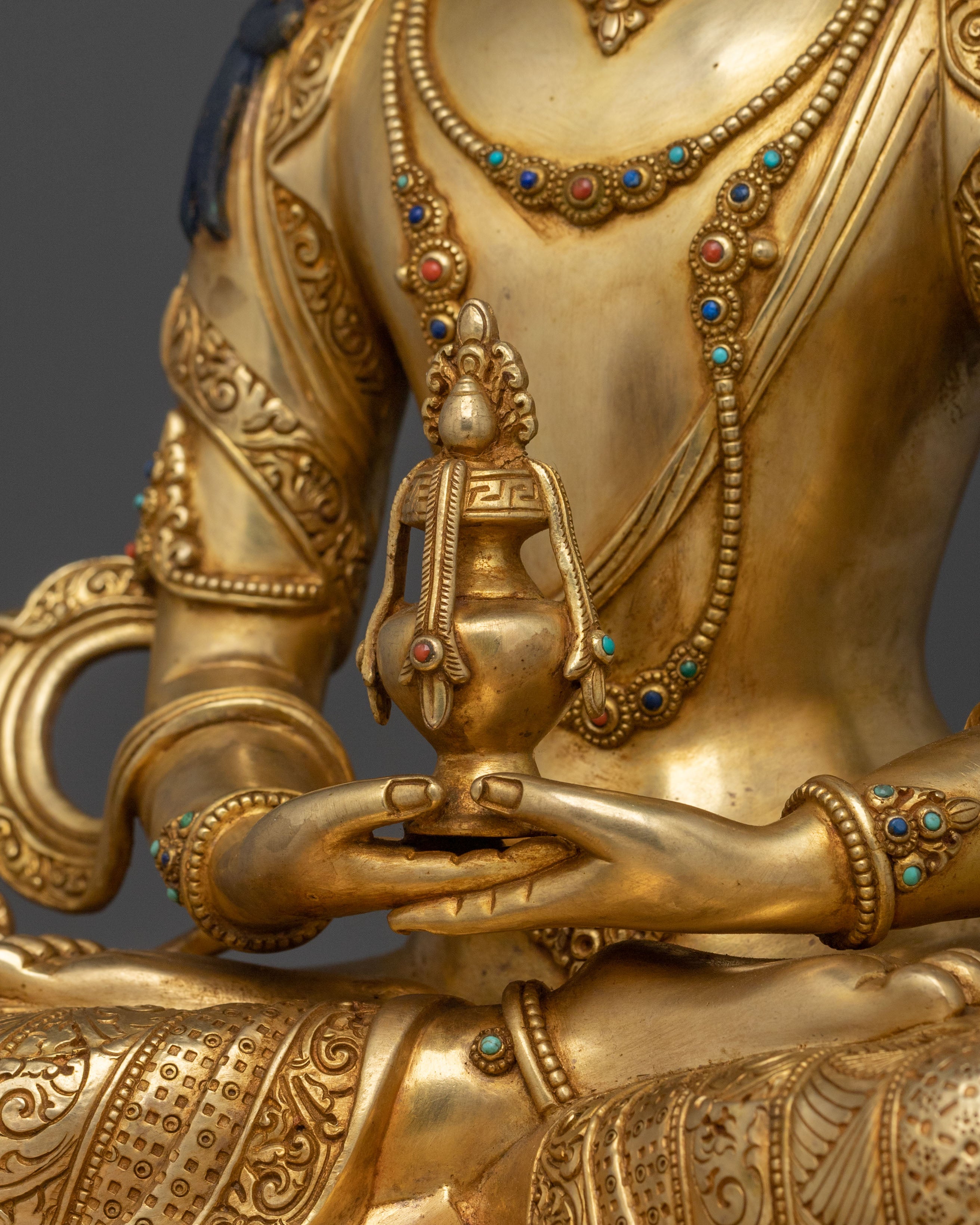 Handmade Amitayus Statue | Long Life Deity