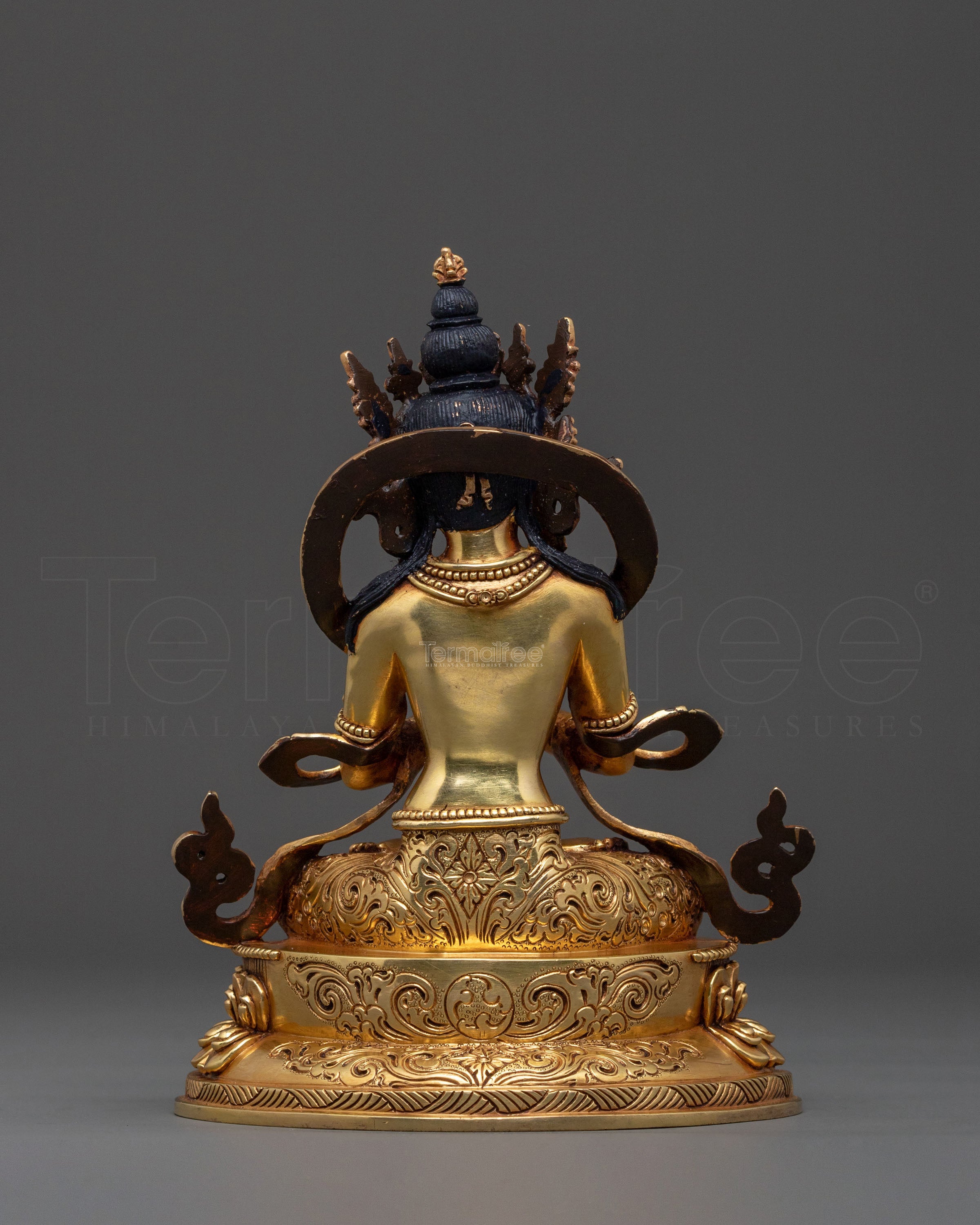 Handmade Vajradhara Sculpture: Buddhist Home Decor
