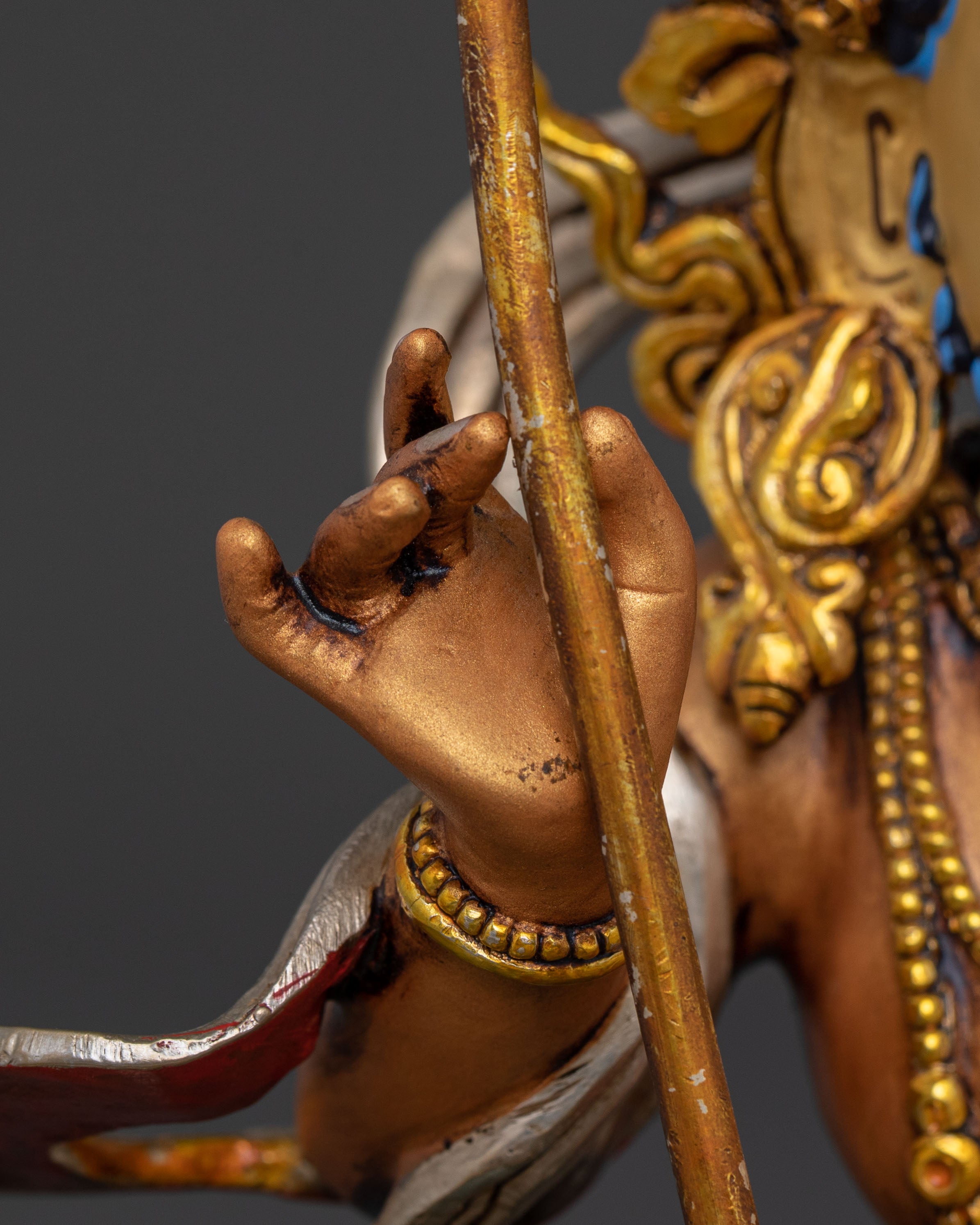 Namtoshe Wealth Guardian Statue | Wrathful Protector Deity