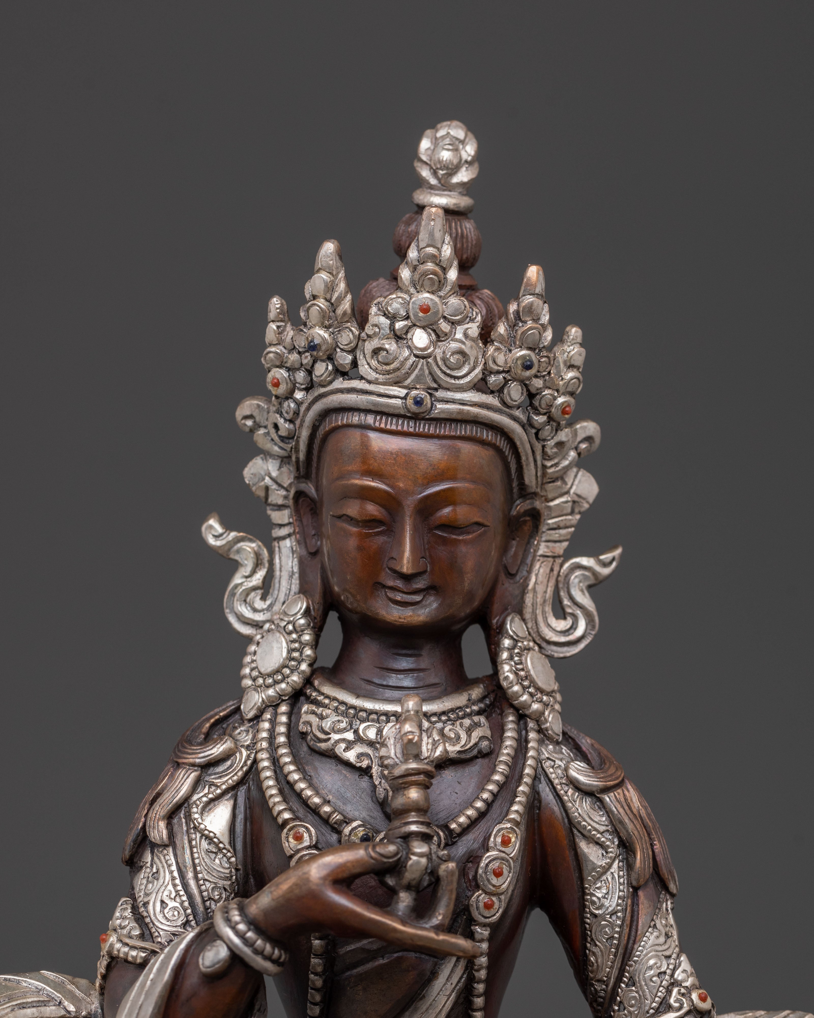 Vajrasattva Statue | Tibetan Buddhist Purification Deity