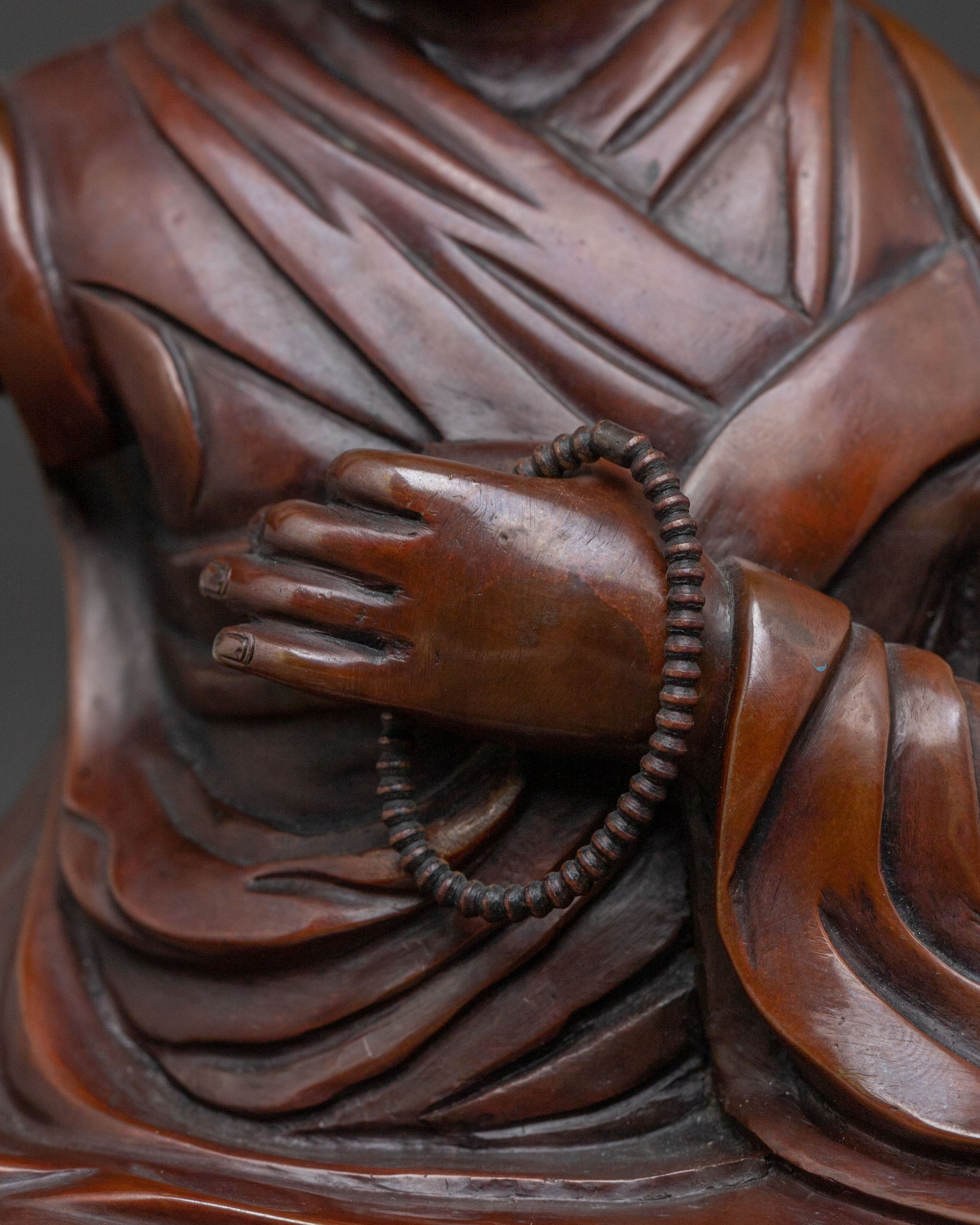 Karmapa Sacred Copper Statue | Spiritual Head