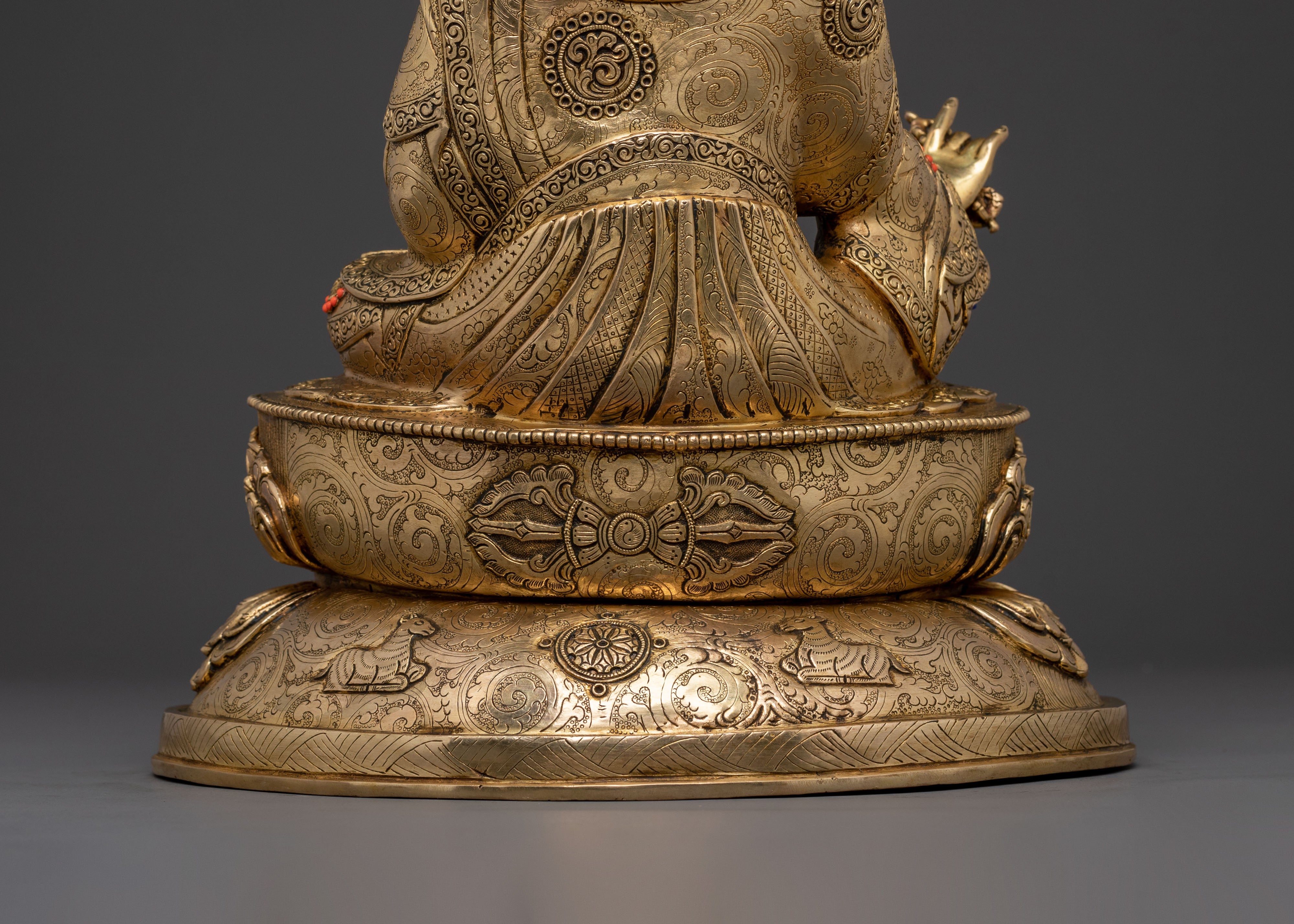 Enlightened Guru Rinpoche Figurine | Buddhist Altar Decor