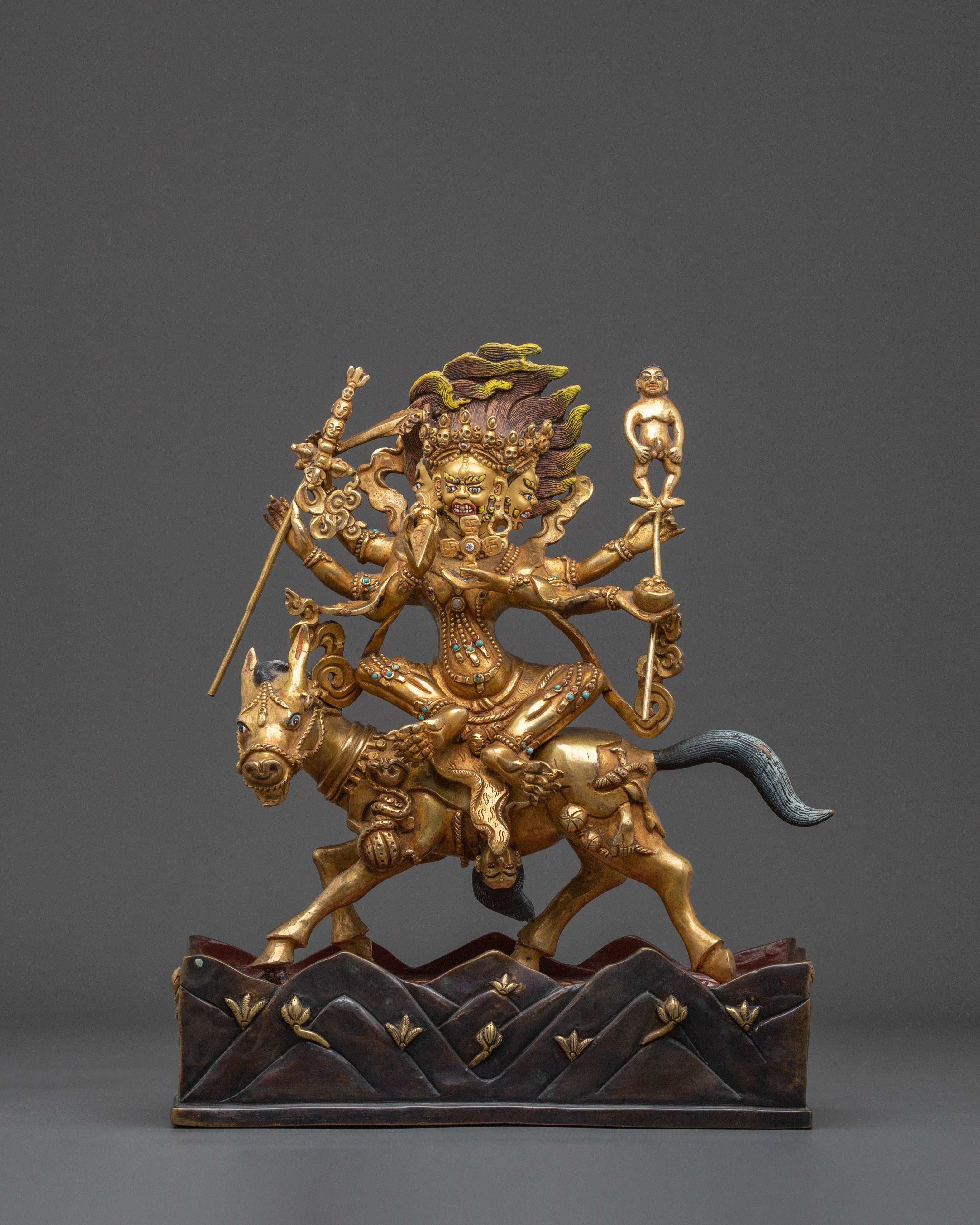 Palden Lhamo Sculpture | Fierce Buddhist Protector