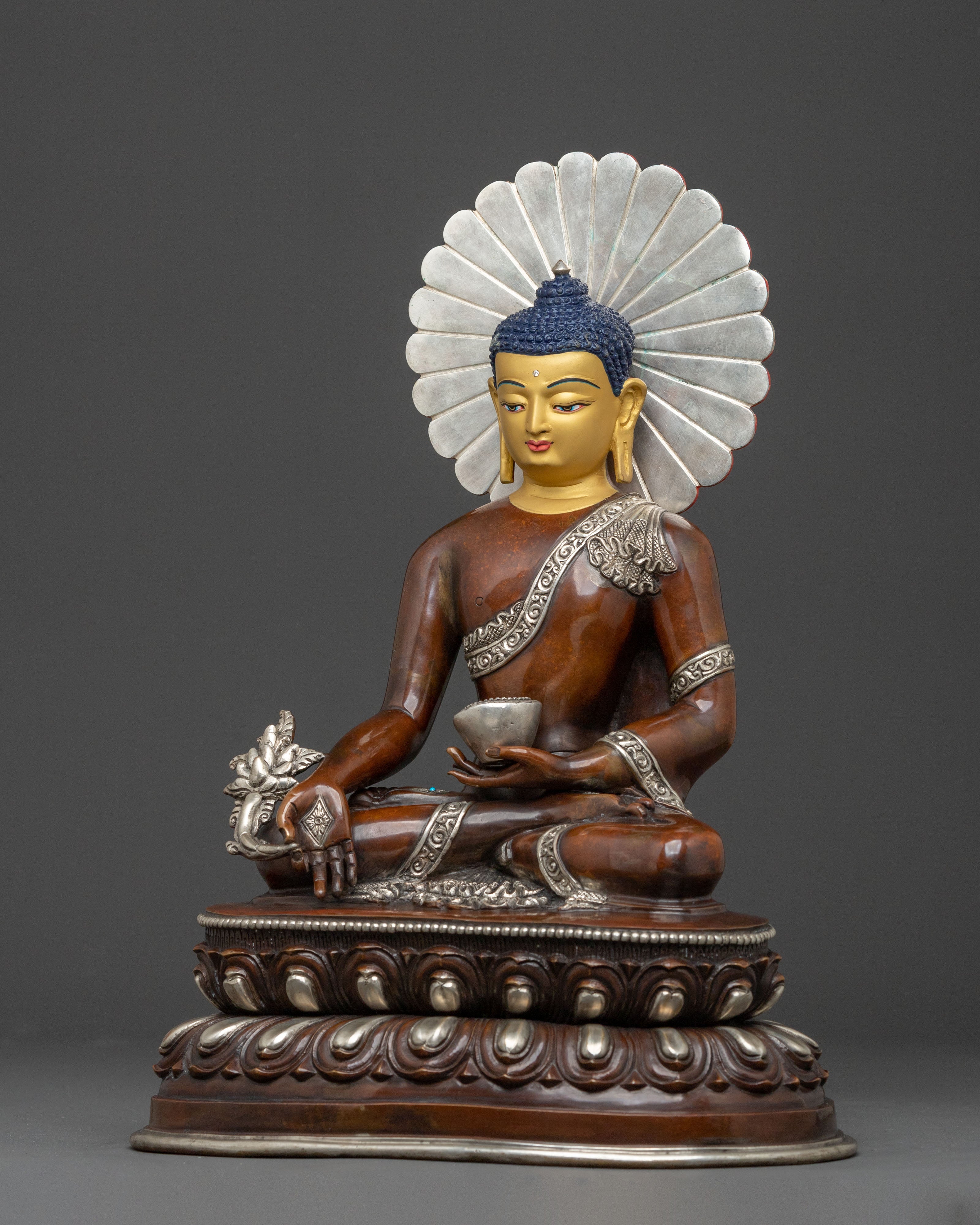 Medicine Buddha Statue | Handcrafted Healing Figurine