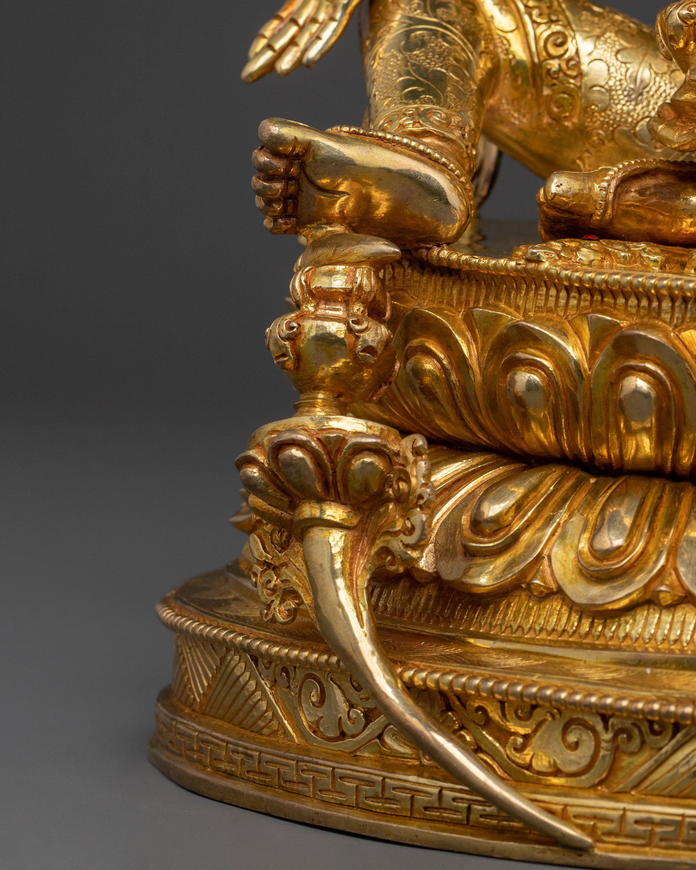 Tibetan Vasudhara Statue | Handcrafted Figure