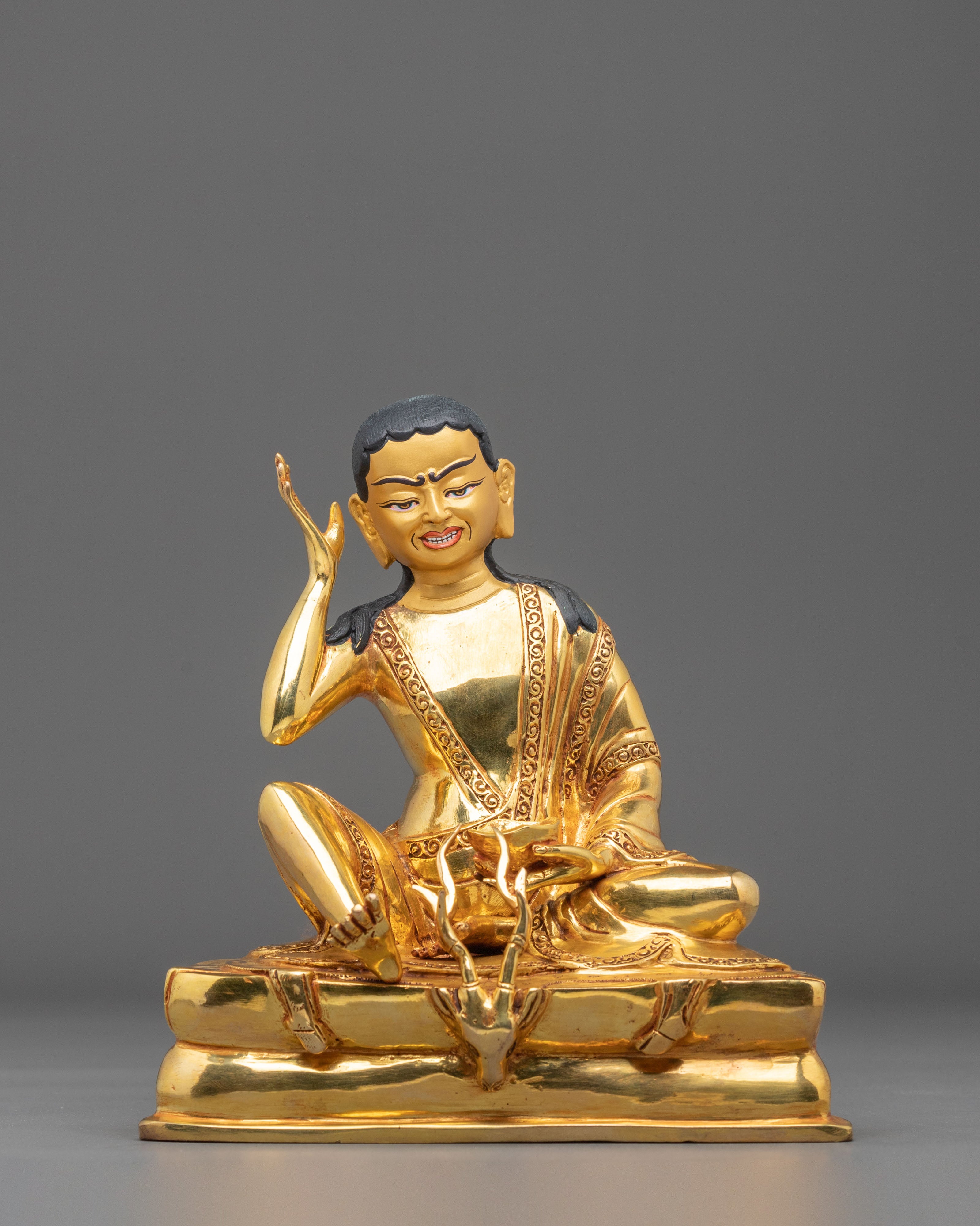 Kagyu Masters Sacred Statue Set | Buddhist Master Figurines