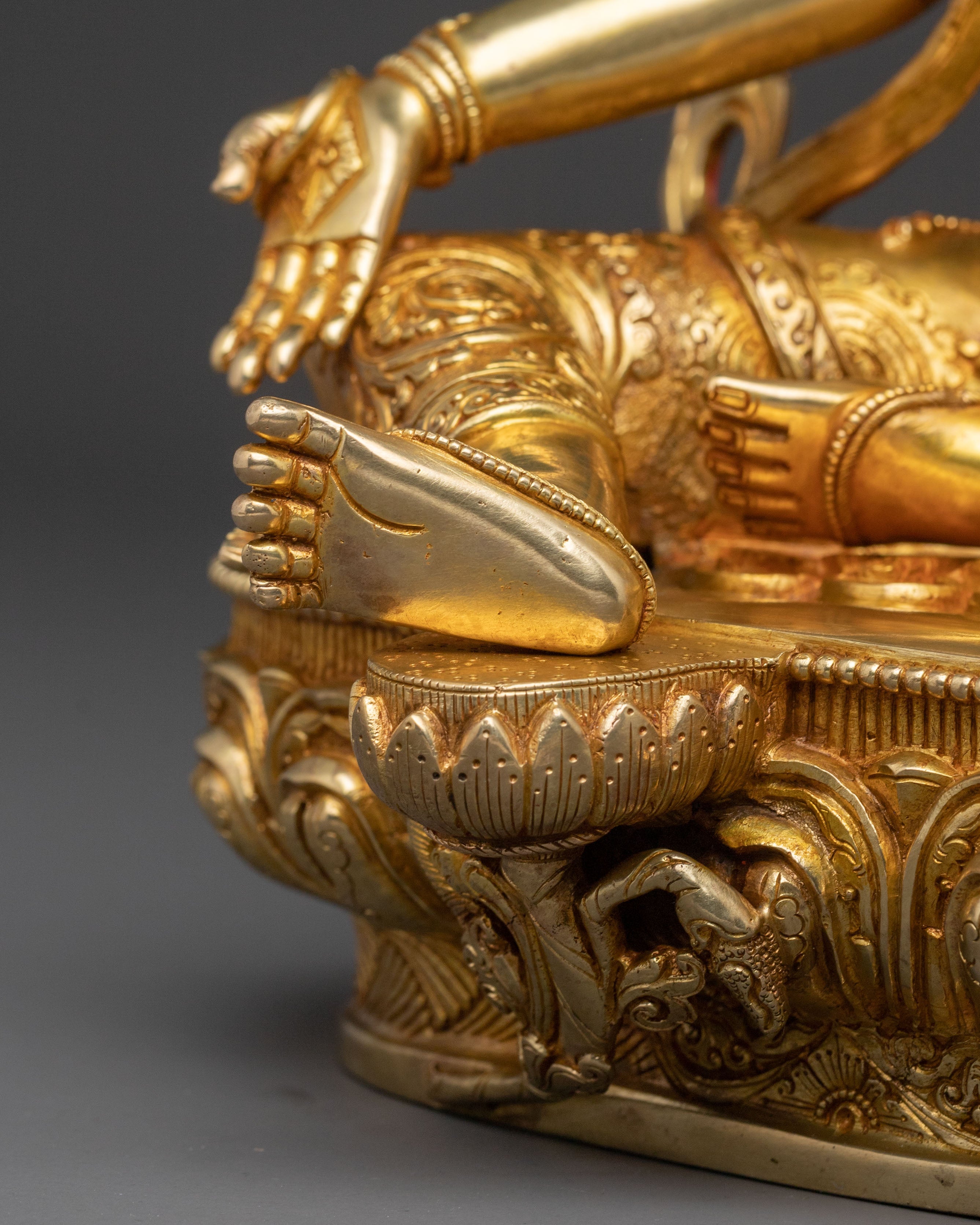 Green Tara Statue: Goddess of Compassion