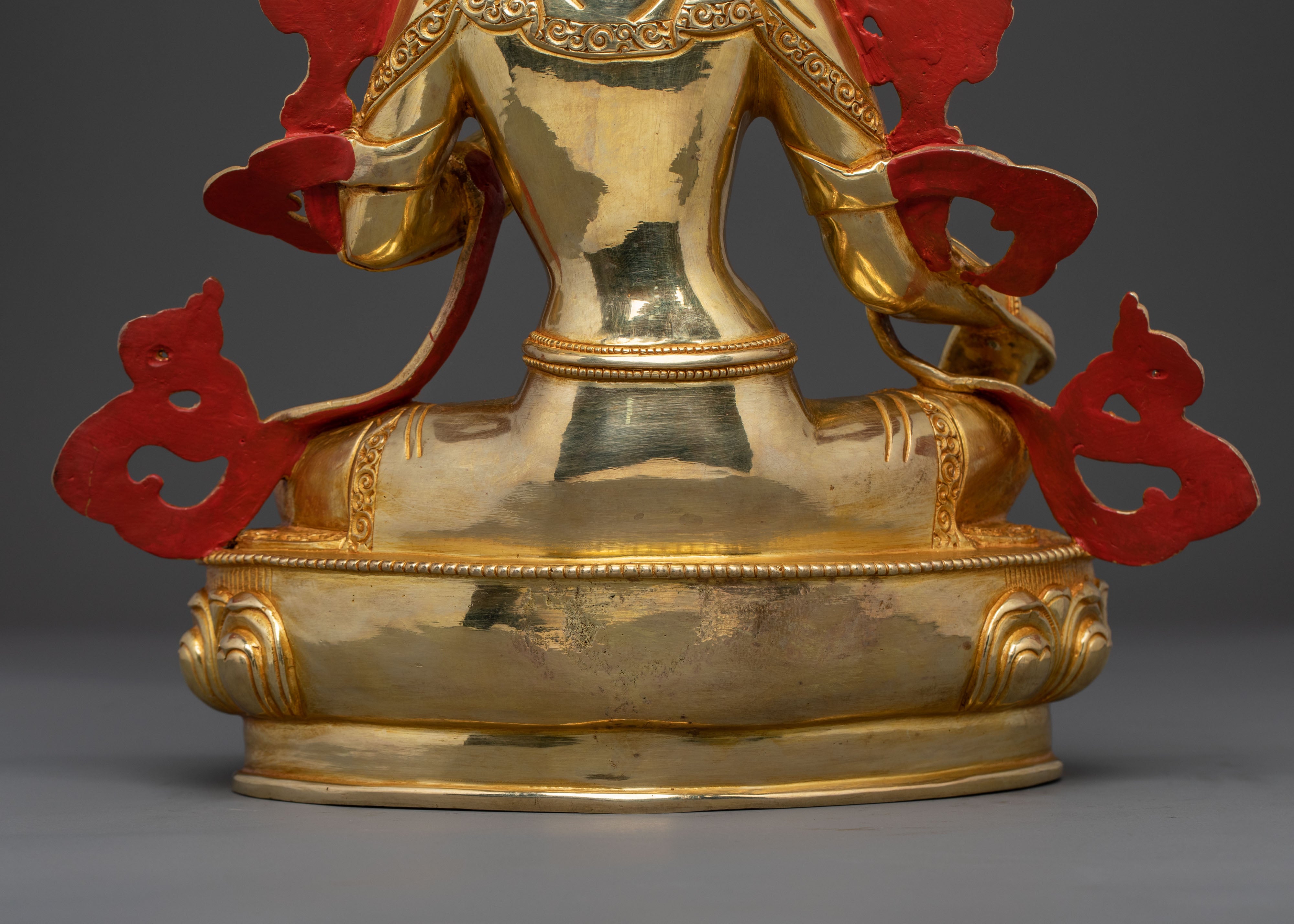 Green Tara Guardian Statue | Himalayan Buddhist Sculpture
