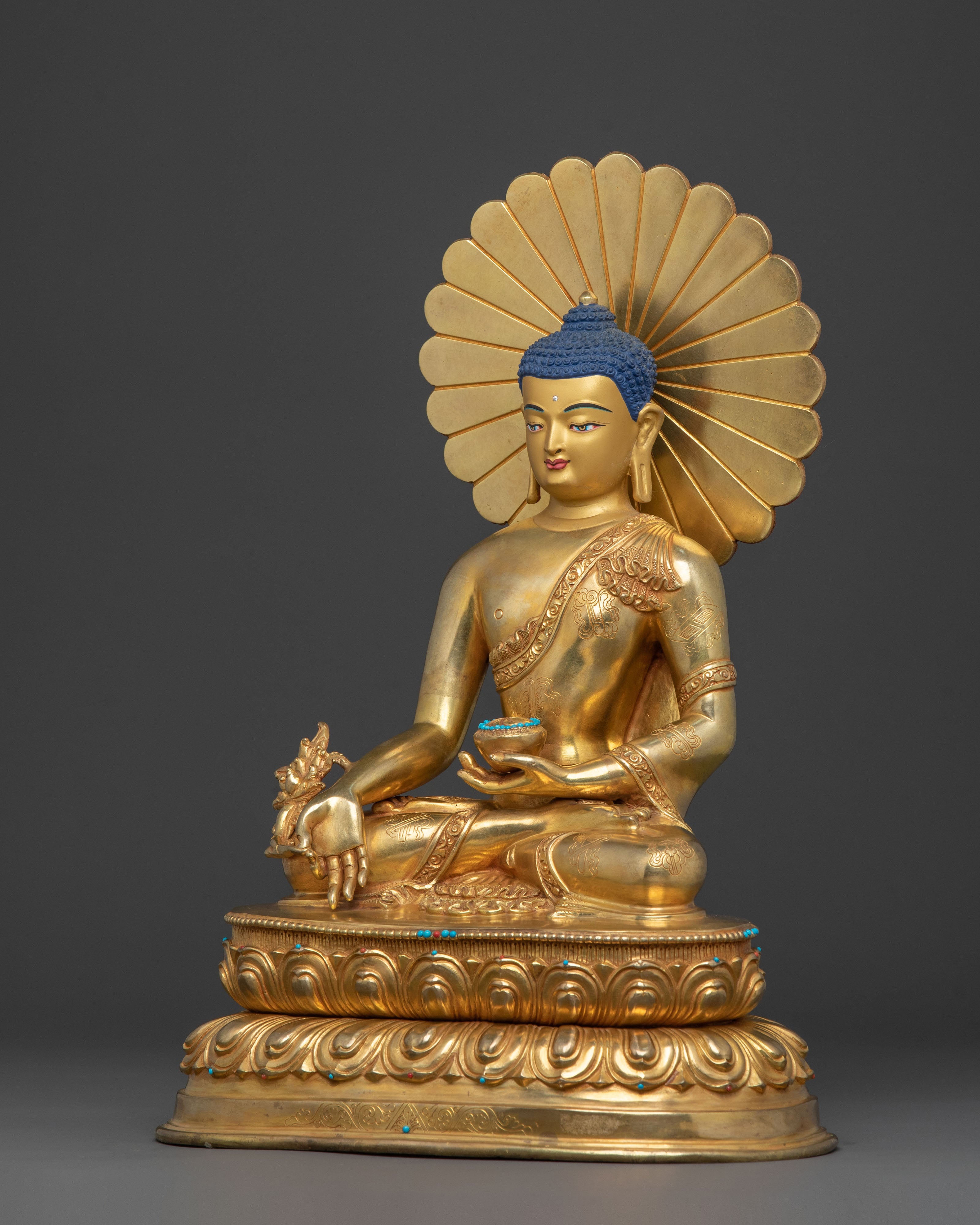 Medicine Buddha Spiritual Statue | Healing Figurine
