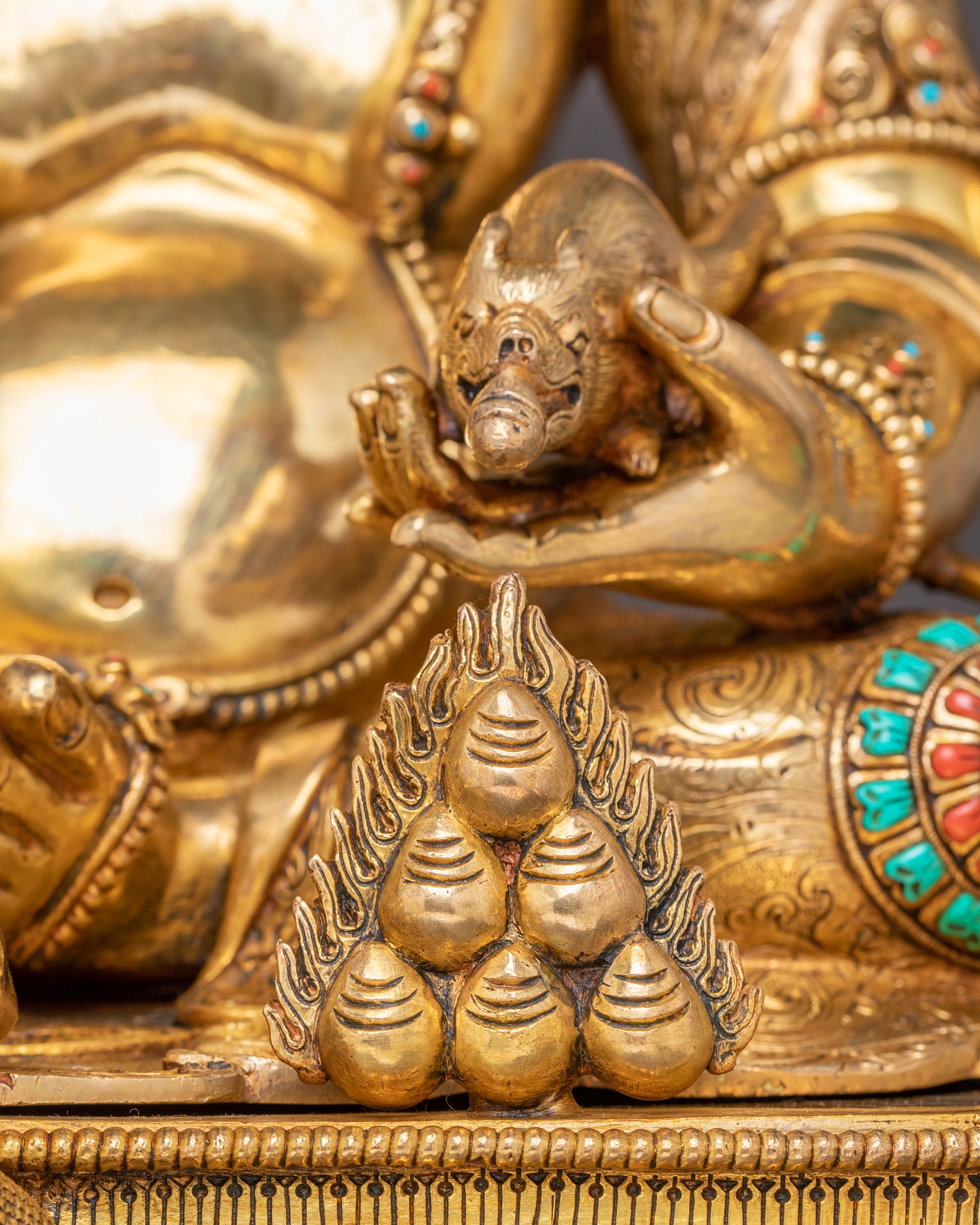Buddhist Wealth Icon Dzambhala | The Embodiment of Prosperity