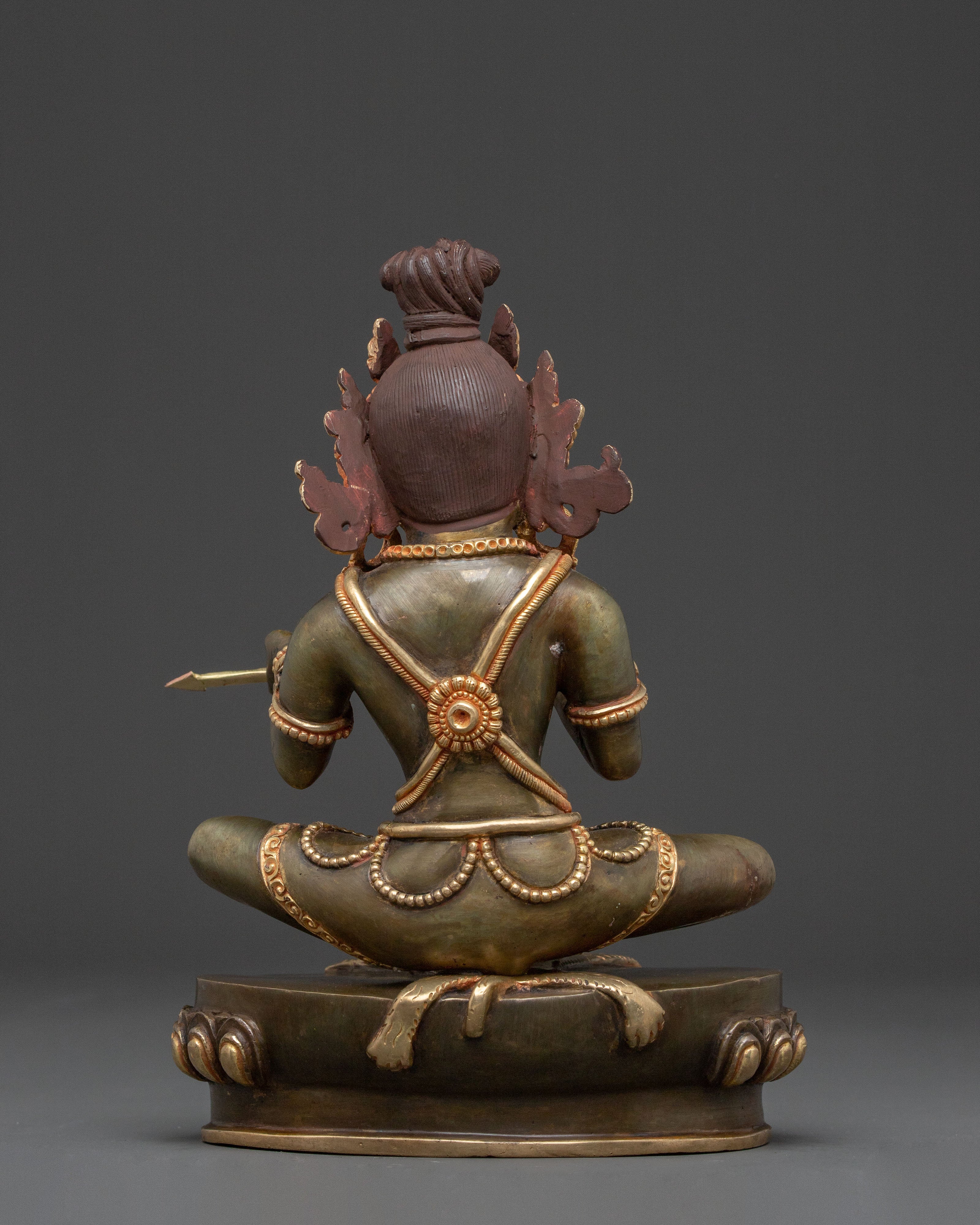 Saraha Golden Statue | Handcrafted Meditation Decor