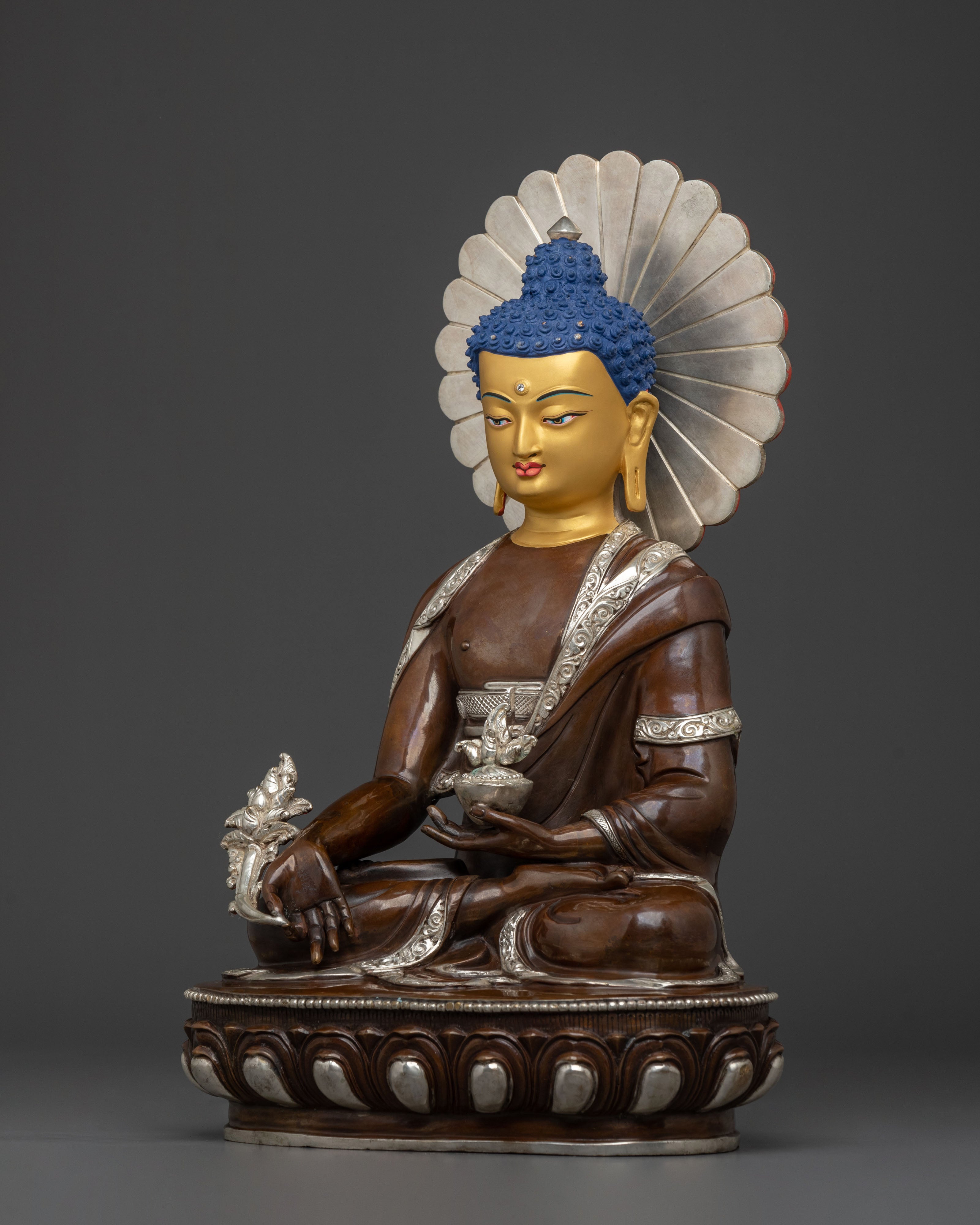 Handcrafted Medicine Buddha Statue | Home Decor