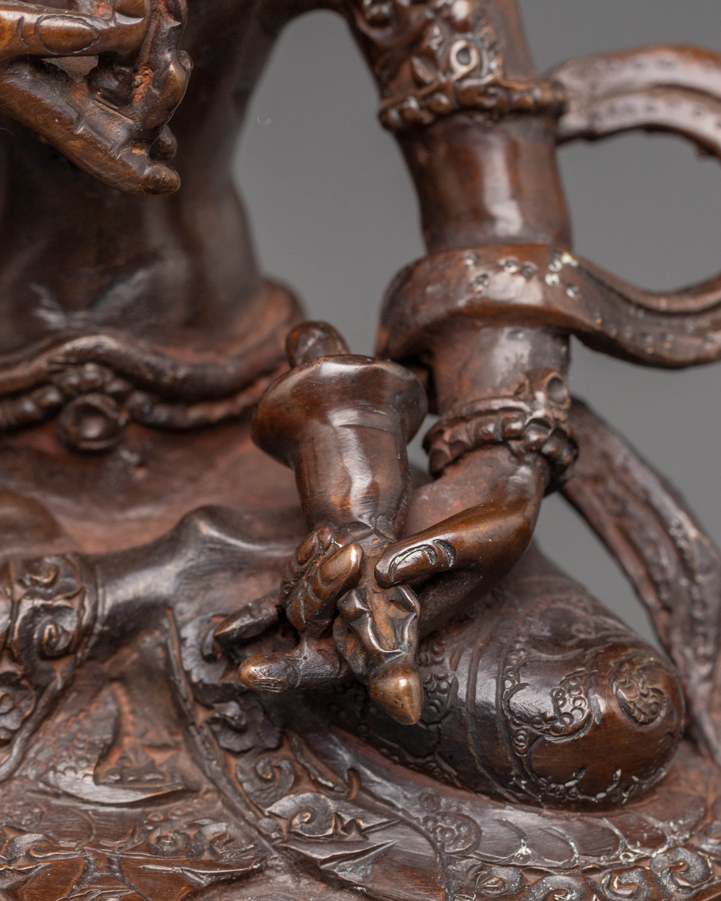 Handcrafted Vajrasattva Golden Statue | Purification Deity