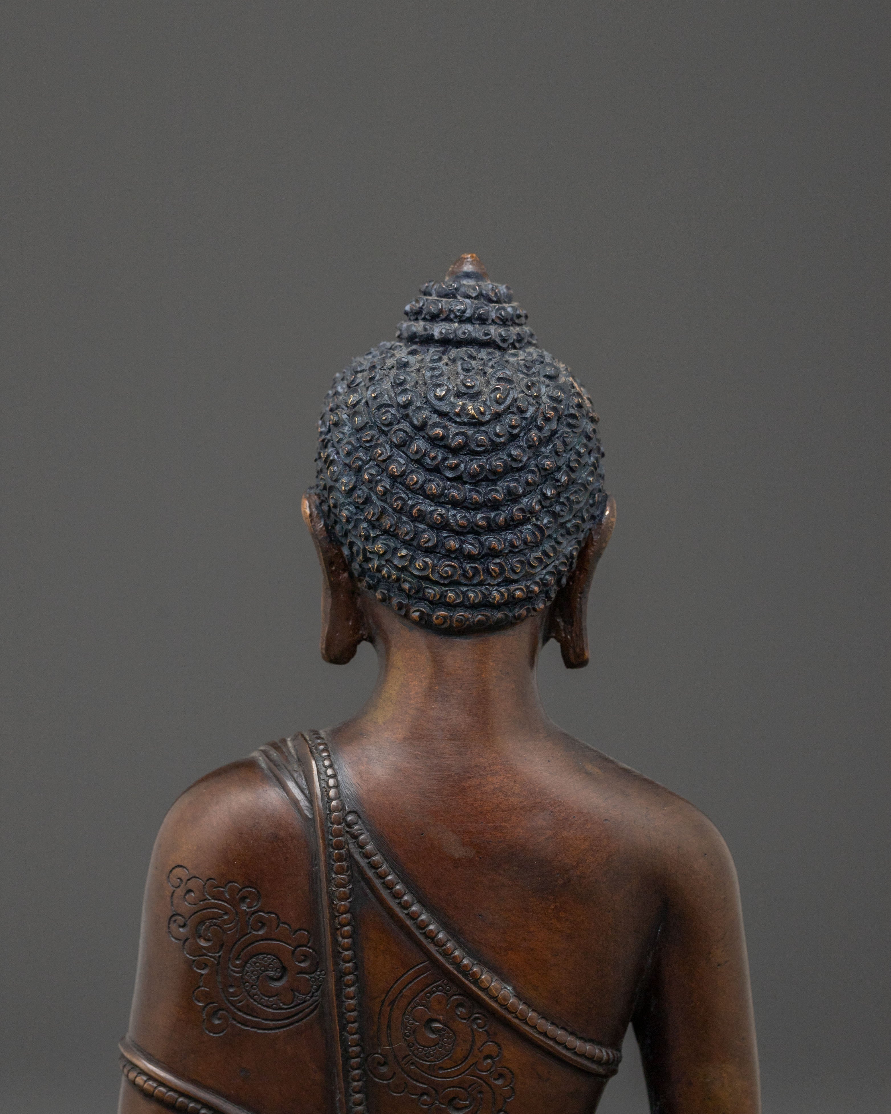Amitabha Buddha | Oxidized Copper Statue