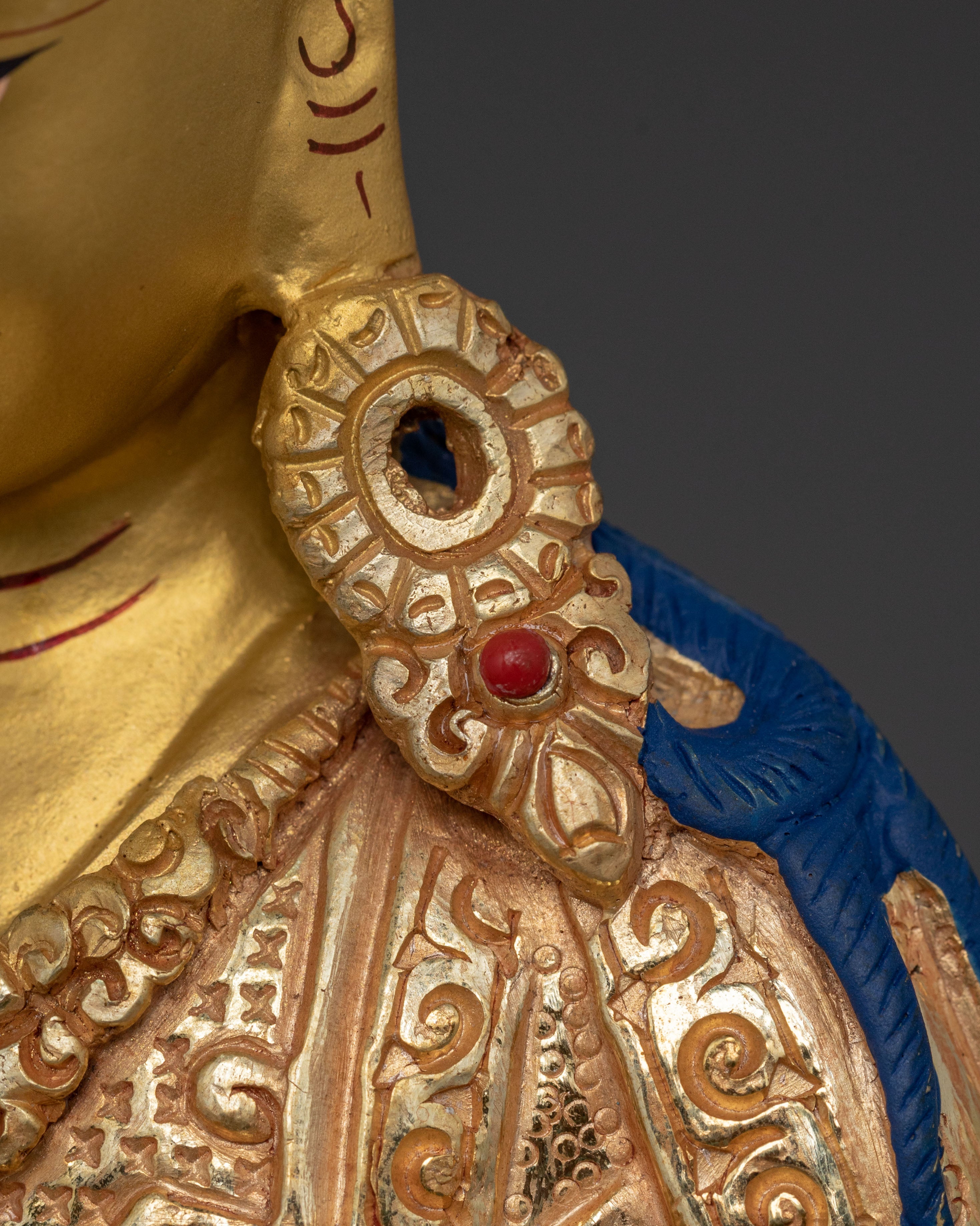 Guru Rinpoche Sculpture | Altar Home Decor