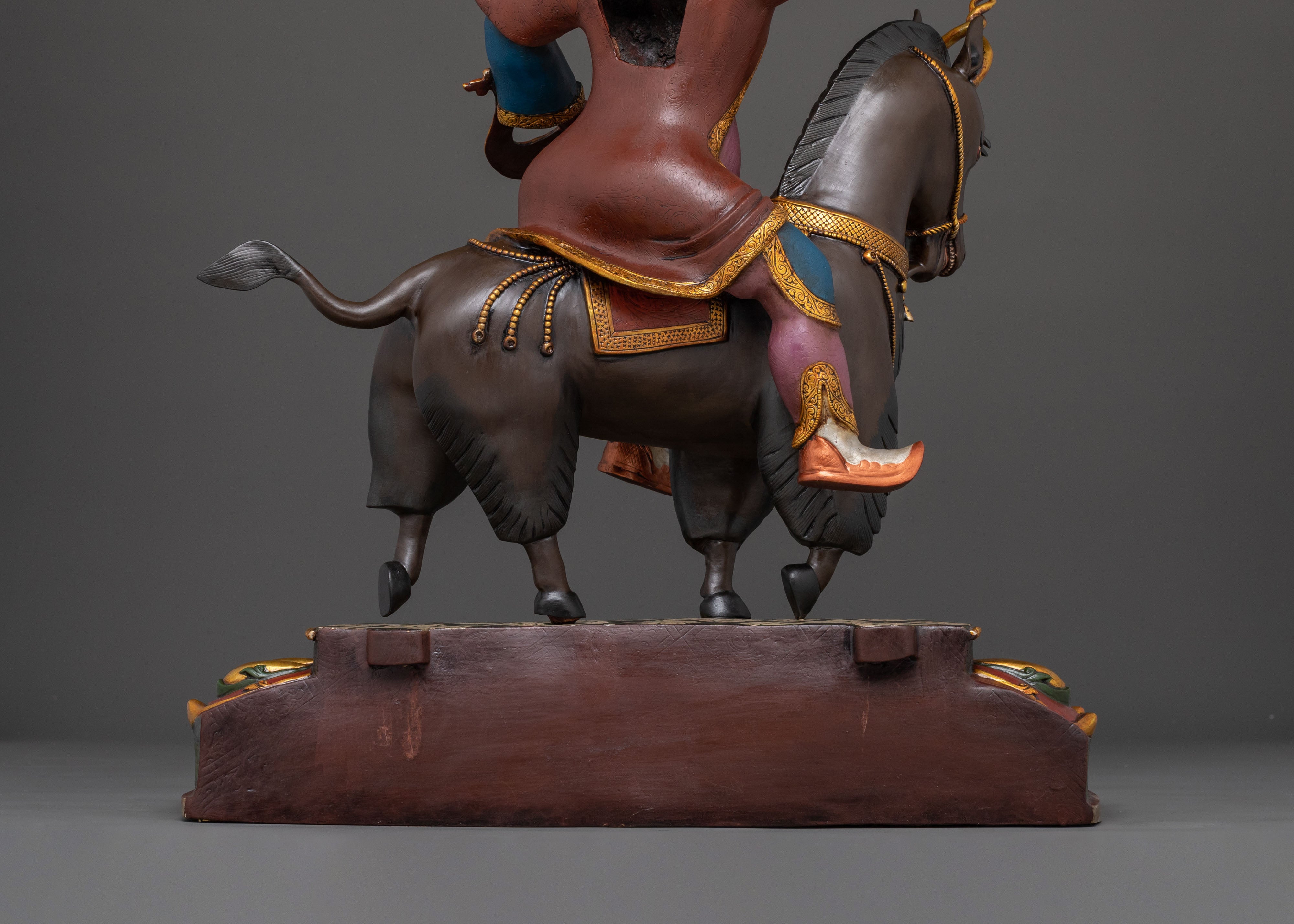 Damchen Garwai Nagpo: Tibetan Wrathful Protector Deity
