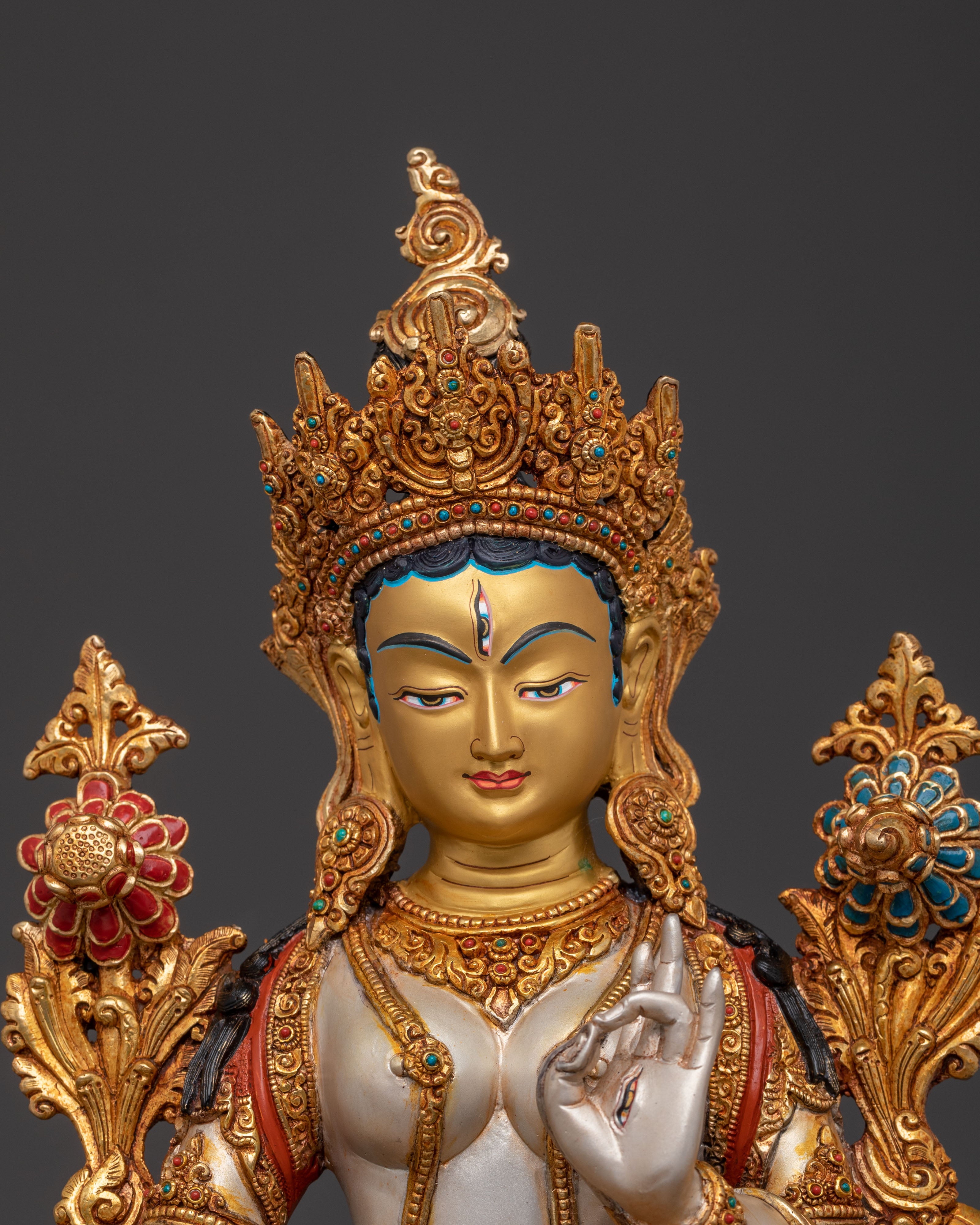 White Tara Compassionate Statue | Symbol of Wisdom & Compassion