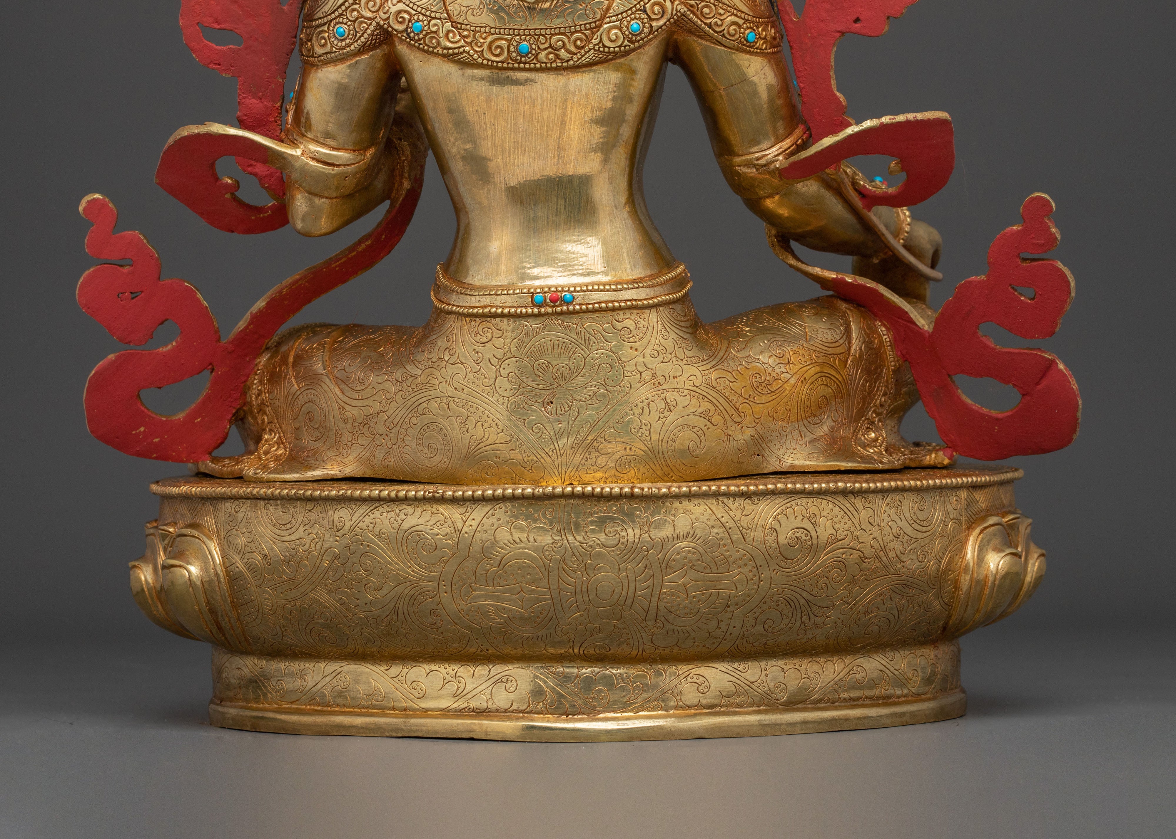 Goddess Green Tara Sacred Sculpture | Buddhist Goddess of Compassion