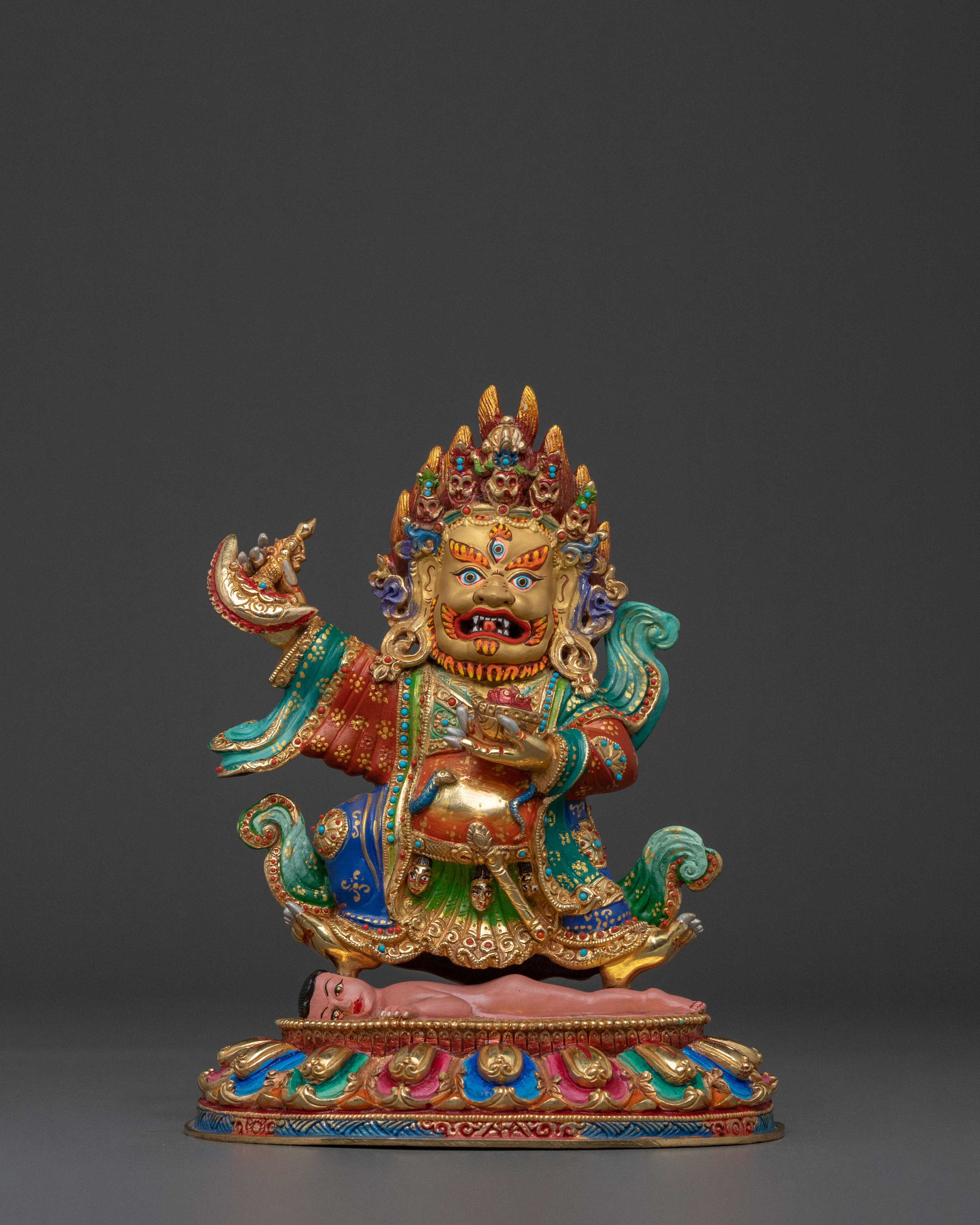 Mahakala Bernakchen Sculpture | Fierce Protector