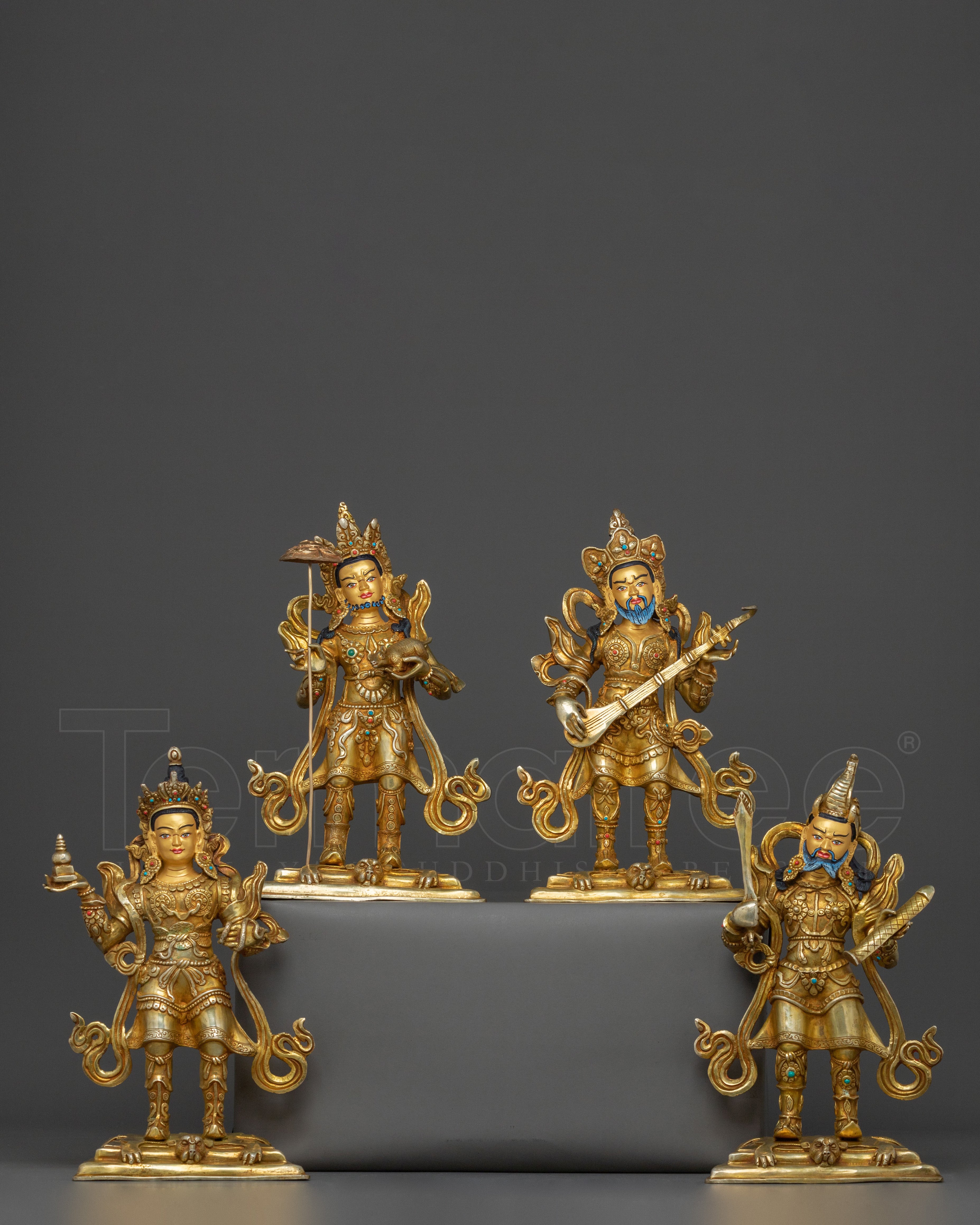 Four Heavenly Kings Statues