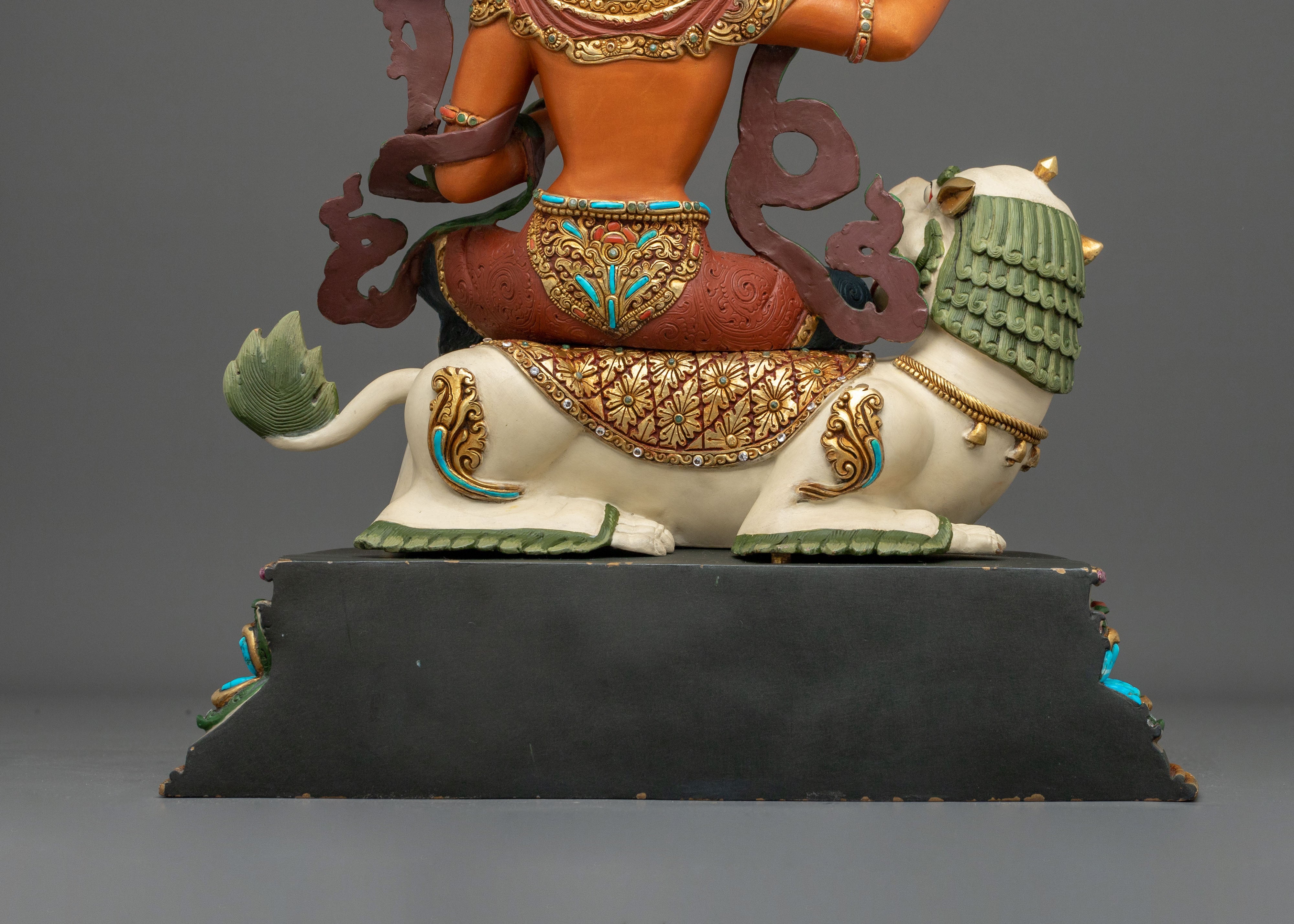 Simhanada Manjushri Bodhisattva of Wisdom Statue