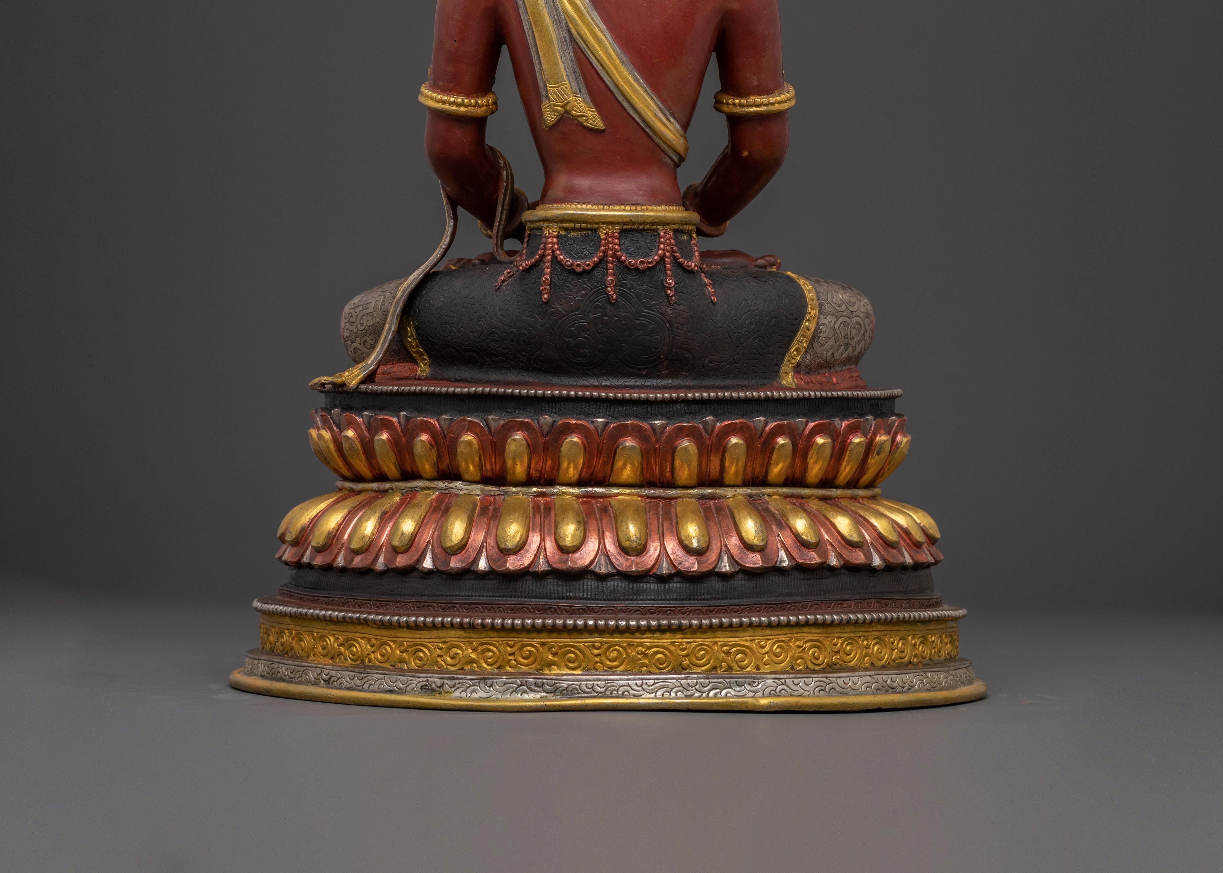 Golden Amitayus Statue | Buddha of Infinite Life