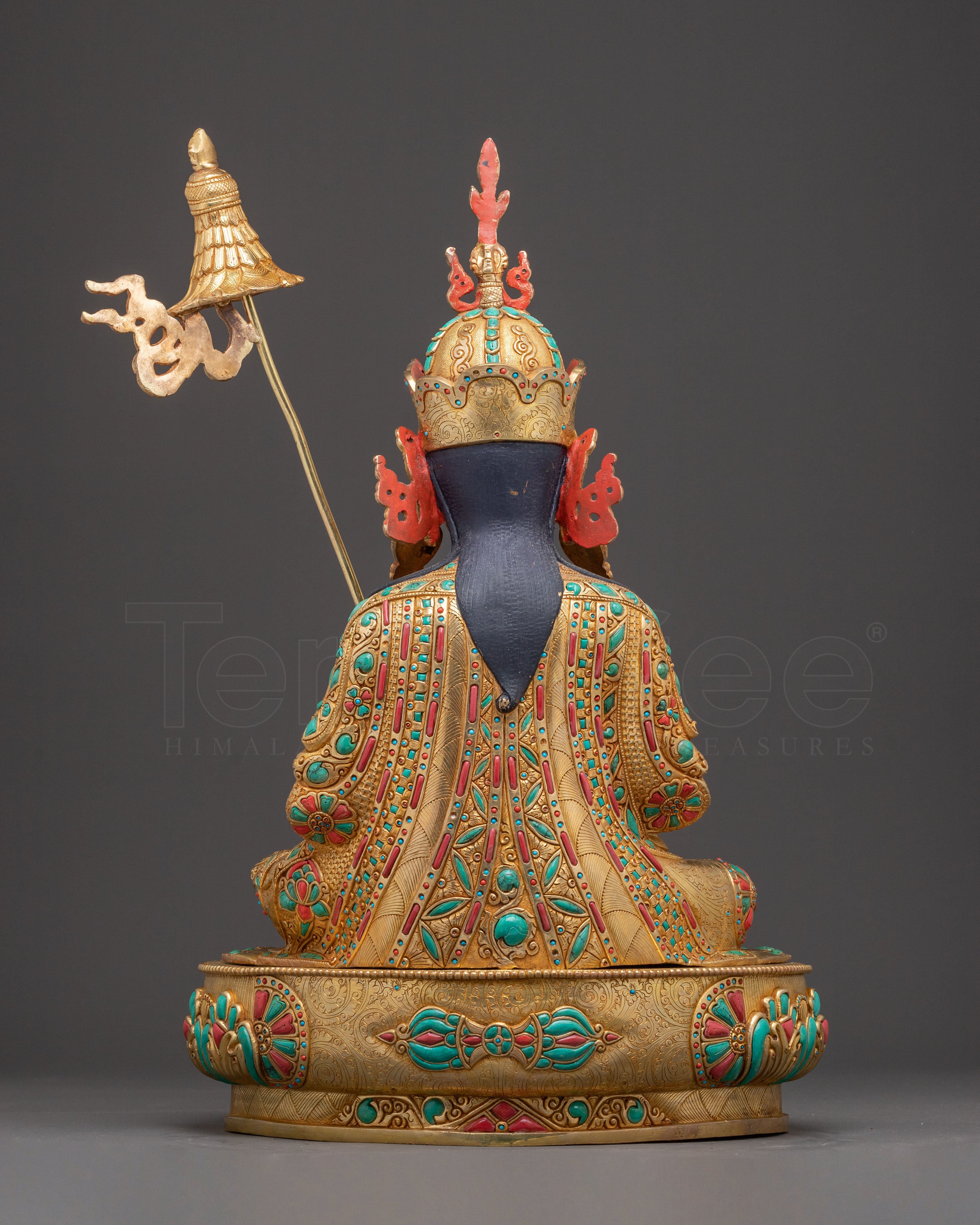 Guru Orgyen Norlha Tibetan Prosperity Statue