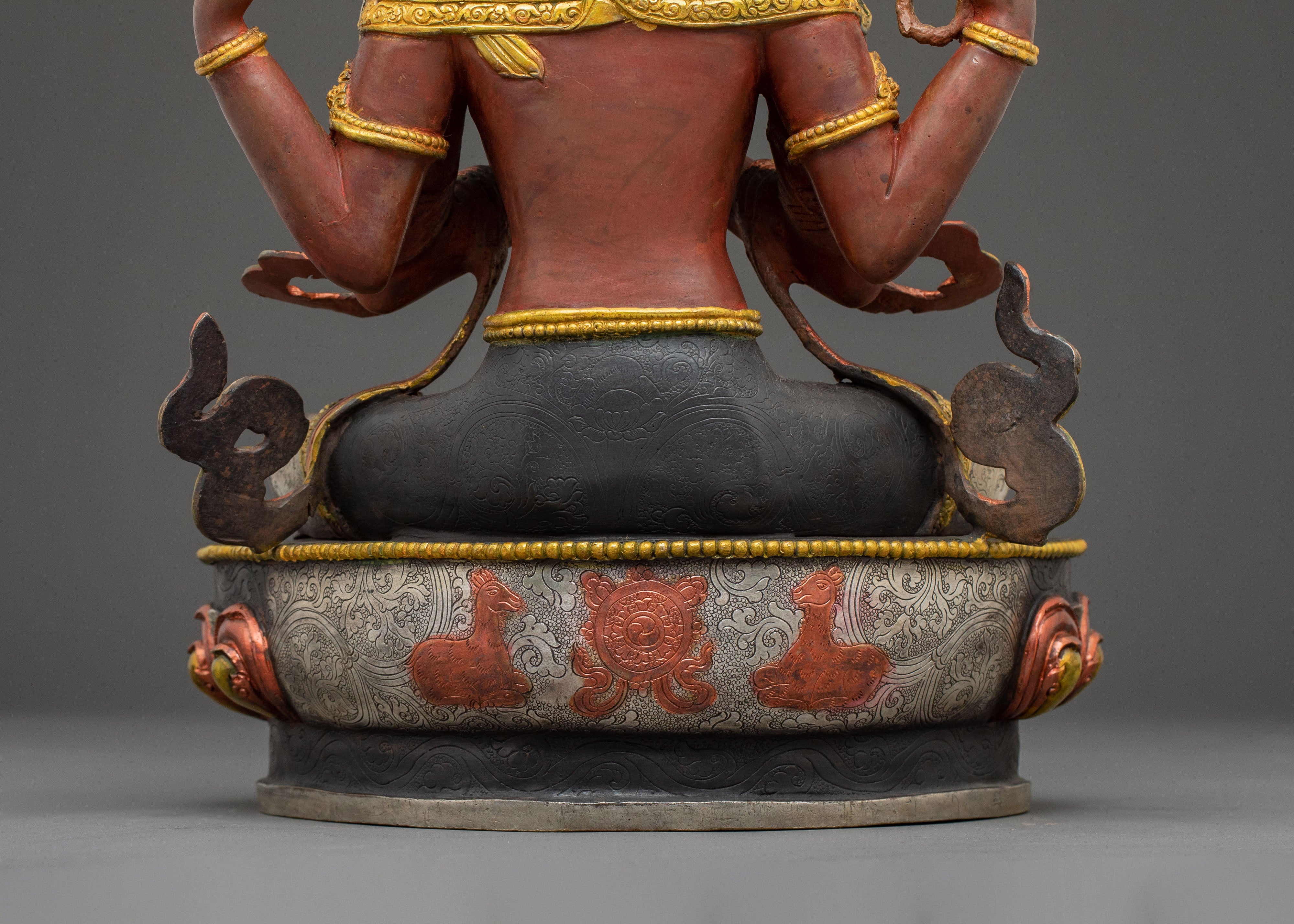 Handcrafted Five Bodhisattva Statue Set | Statues of Compassion
