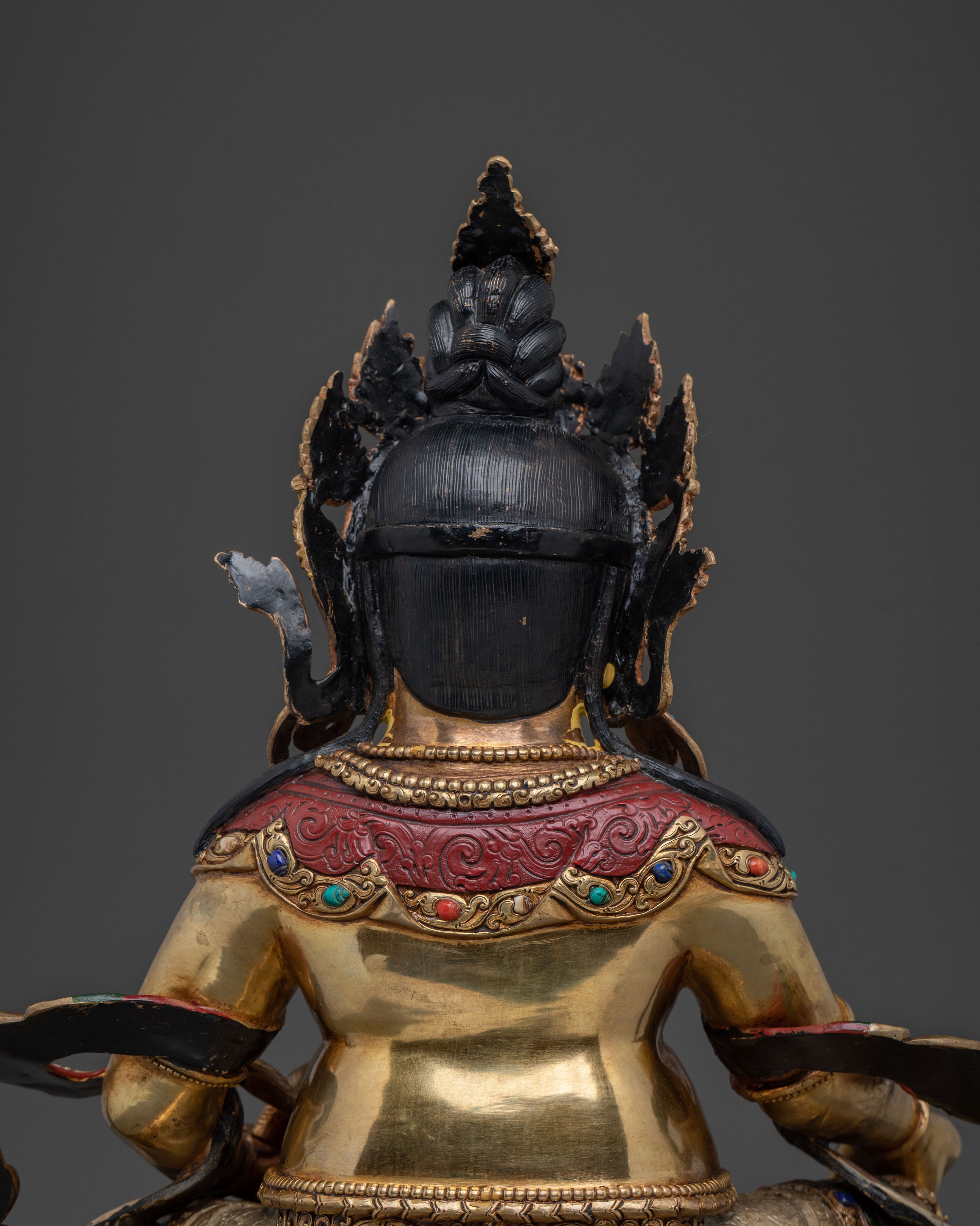 Dzambhala Statue: Buddhist Deity of Prosperity