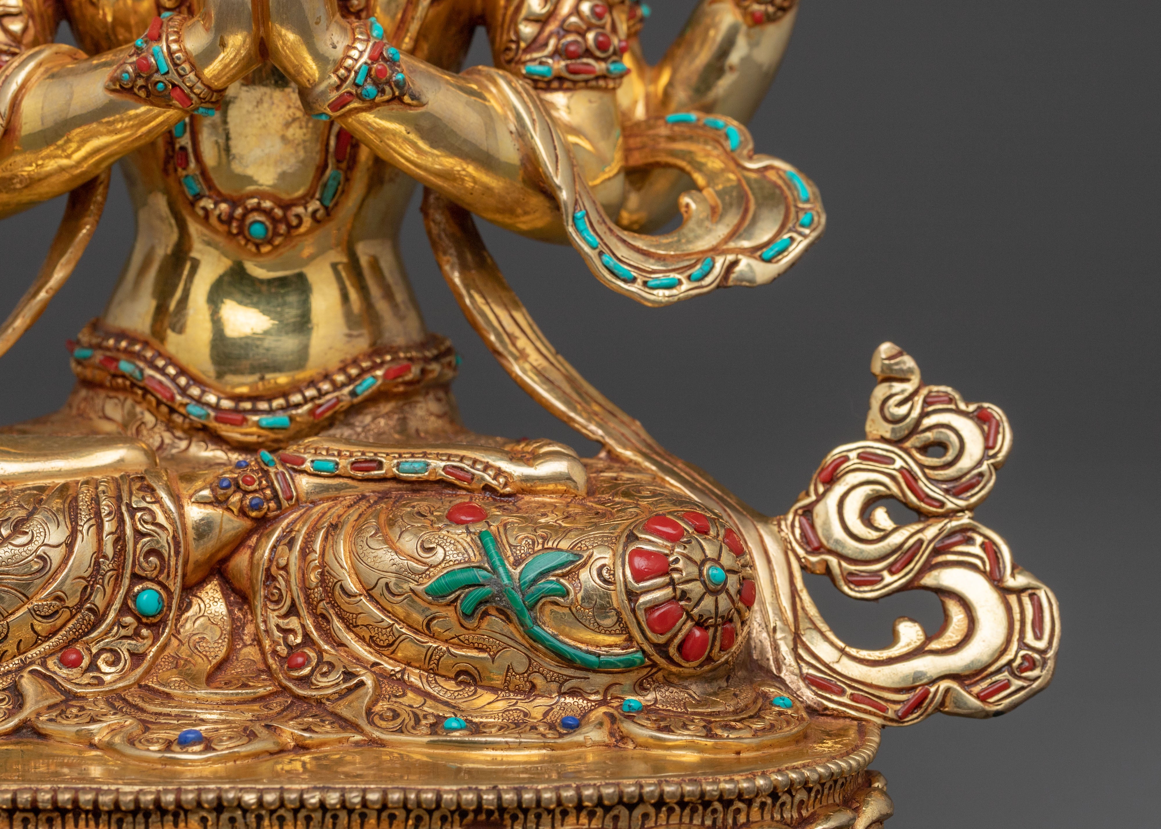 Chenrezig Sacred Statue | Altar Home Decor