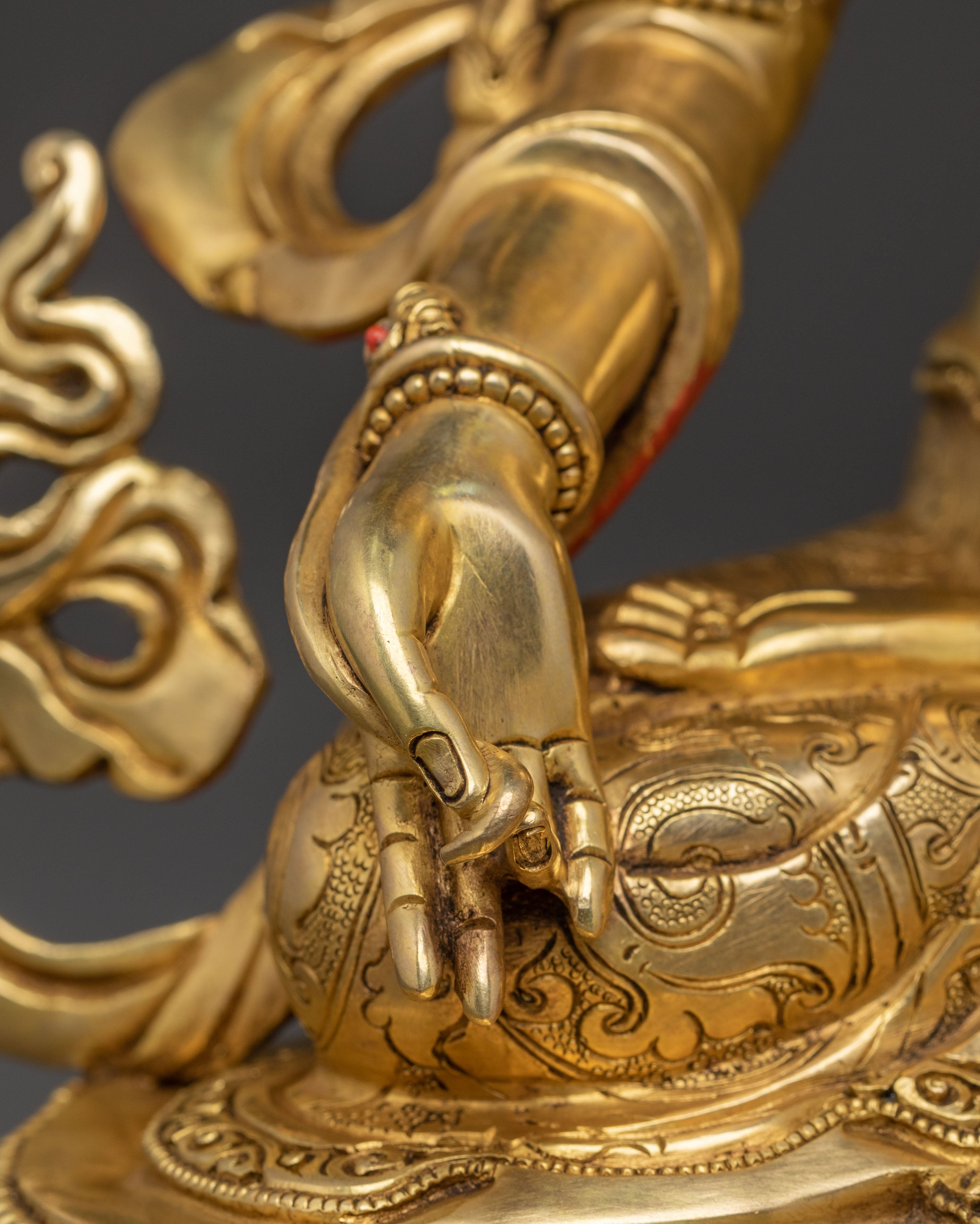 Kshitigarbha Buddha Sacred Statue | Spiritual Figure