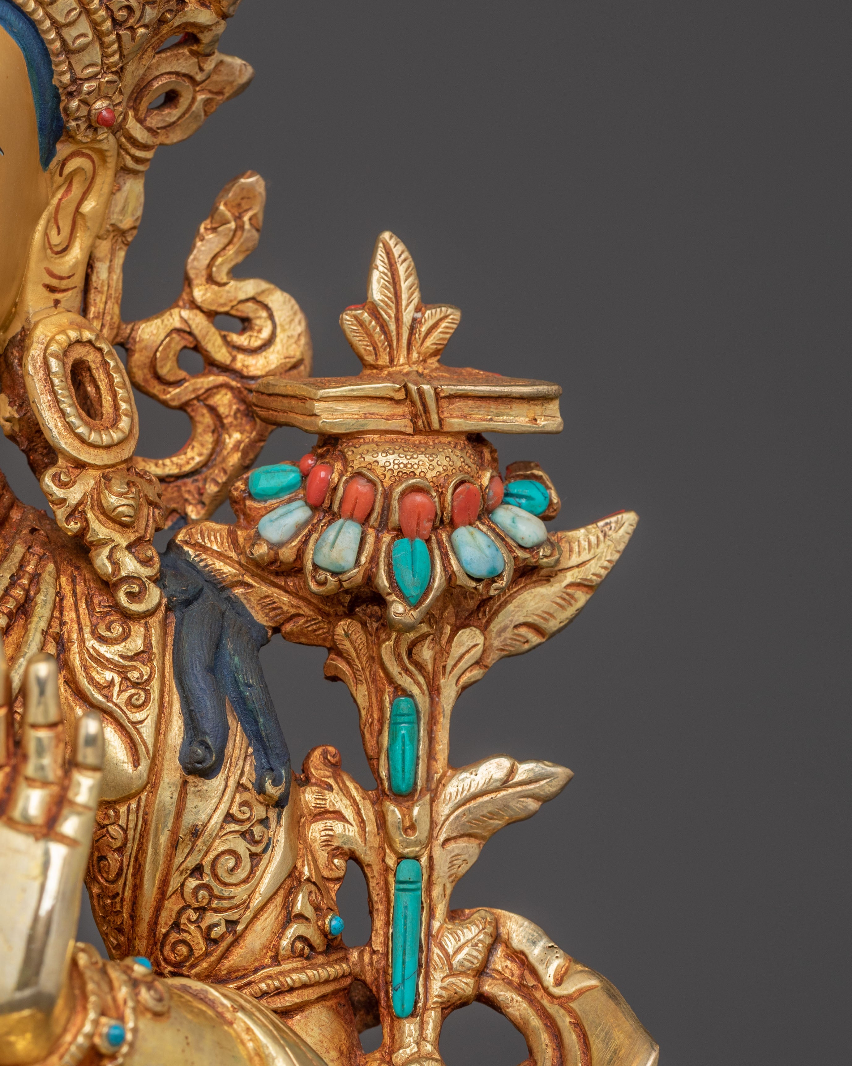 Manjushri Spiritual Statue – Radiant Wisdom Art