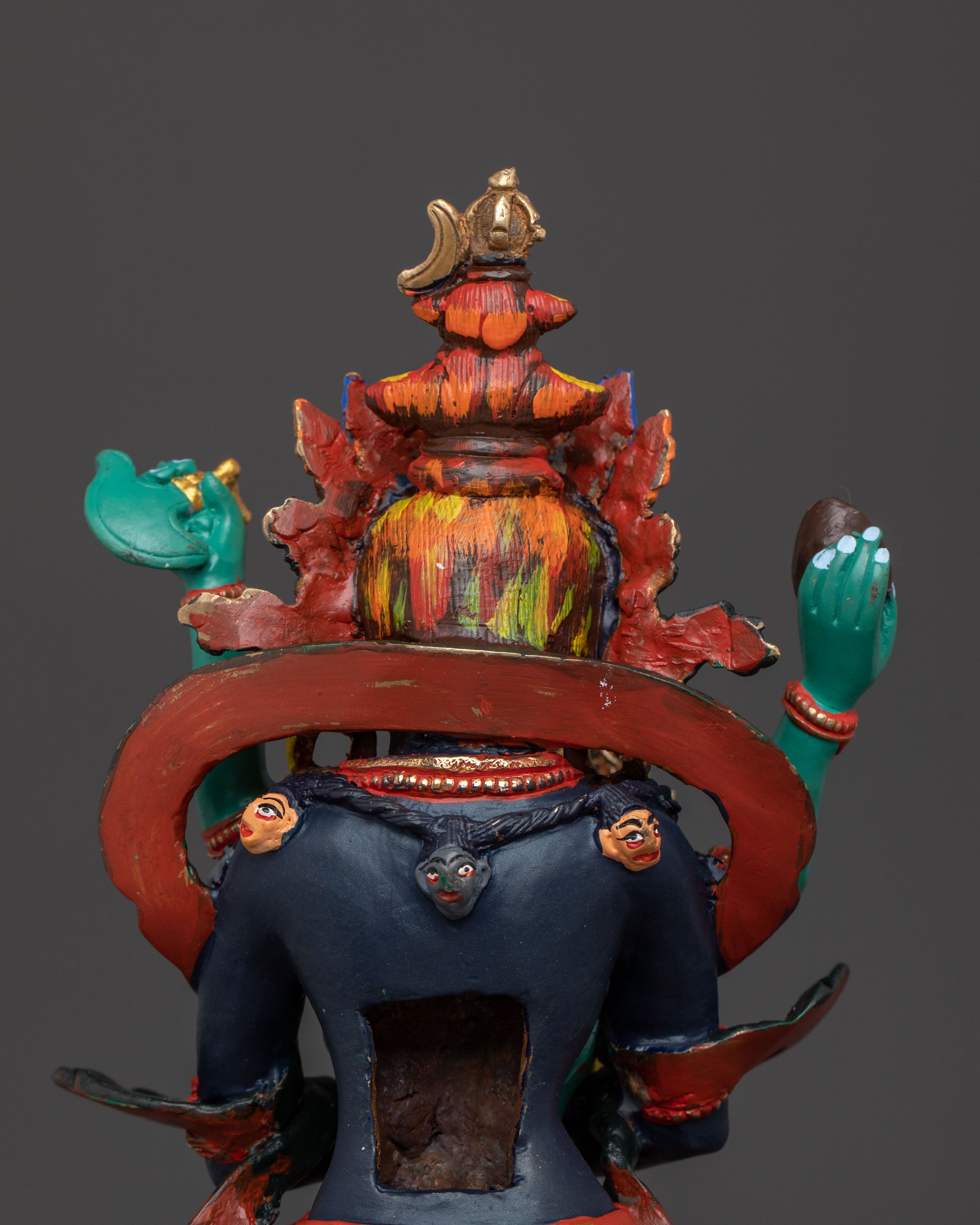 Kalachakra Sacred Sculpture with Consort | Home Decor