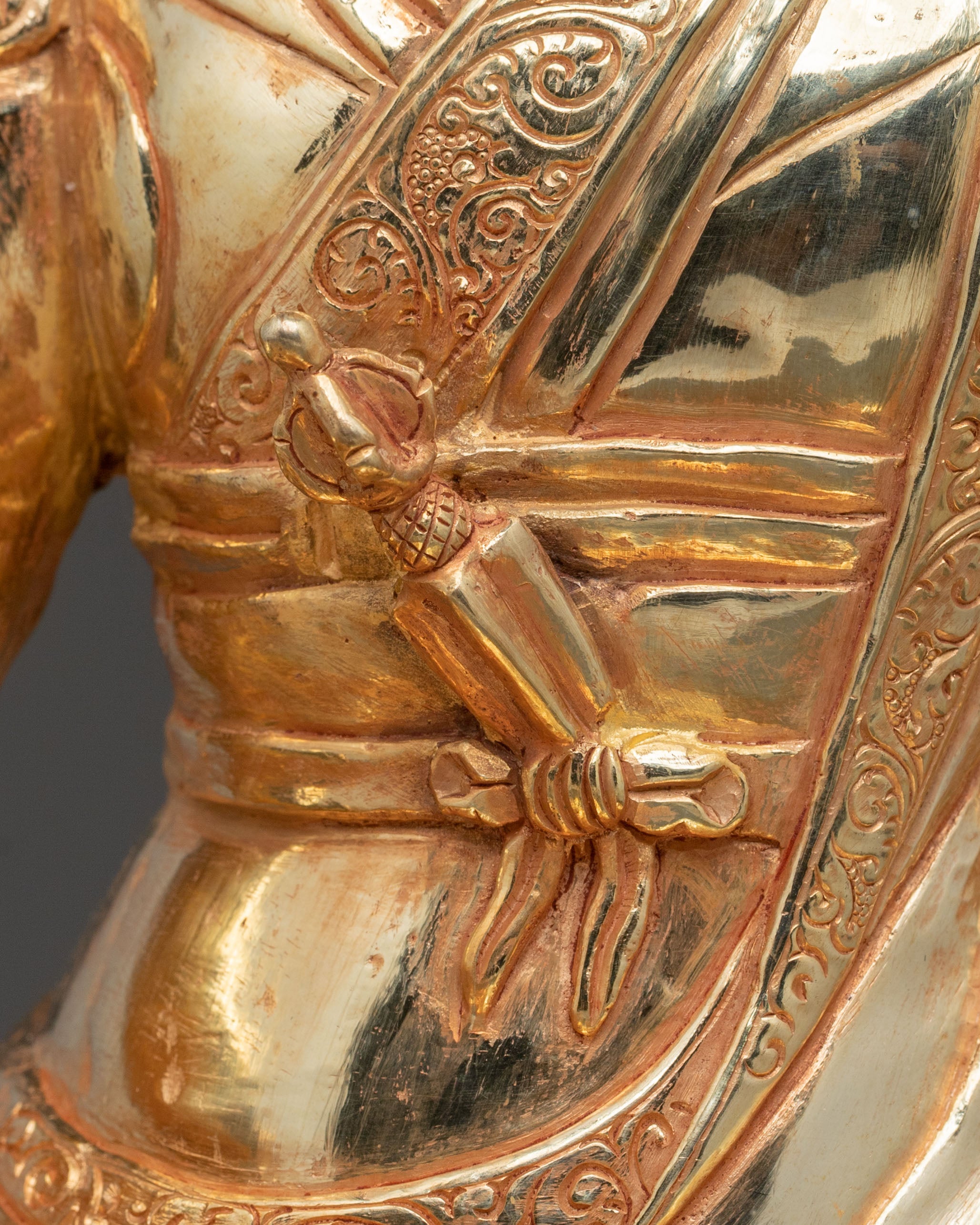 Jigme Lingpa Statue | Handmade Himalayan Altar Decor Sculpture