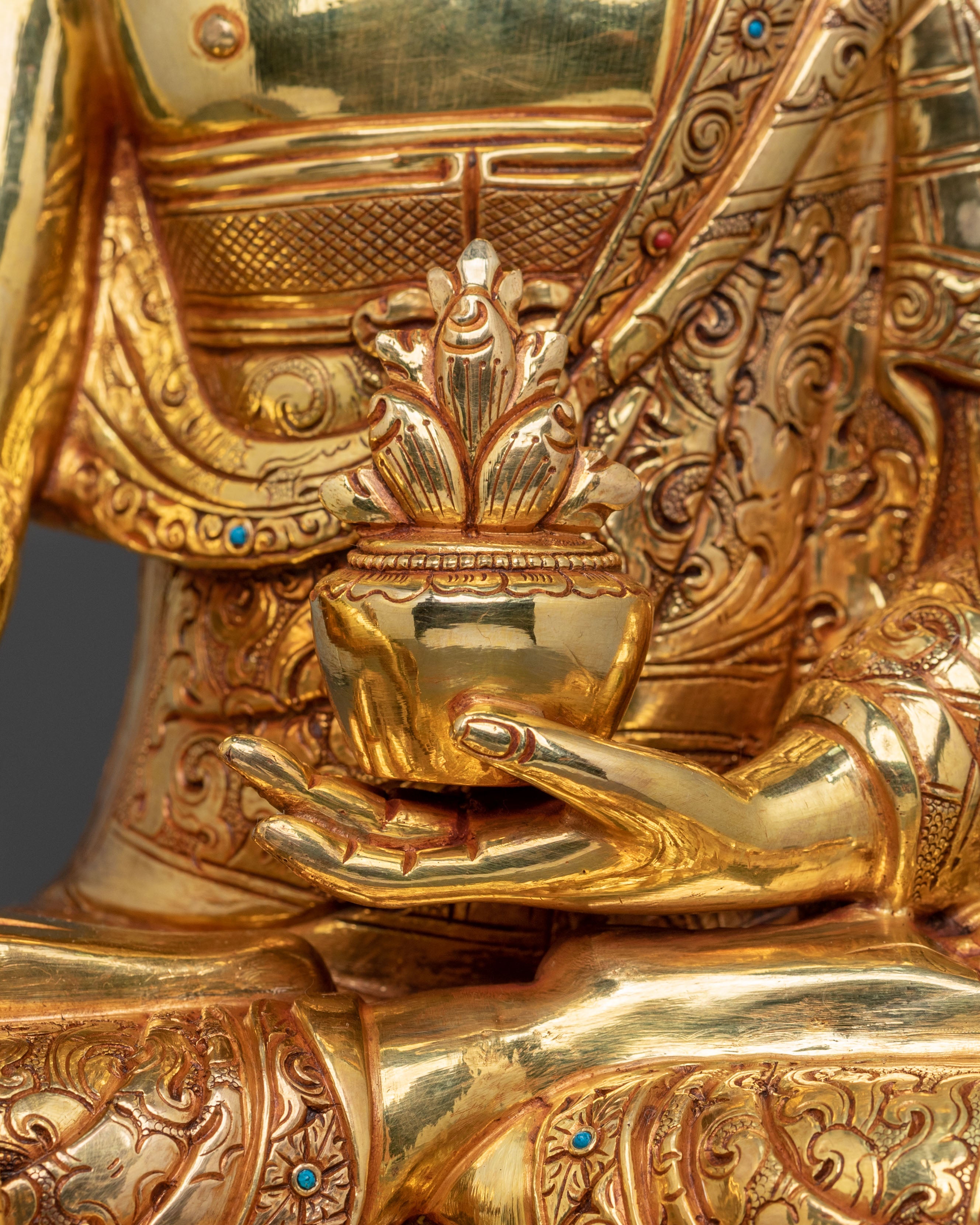 Three Wisdom Buddhas Statue Set | Altar Home Decor