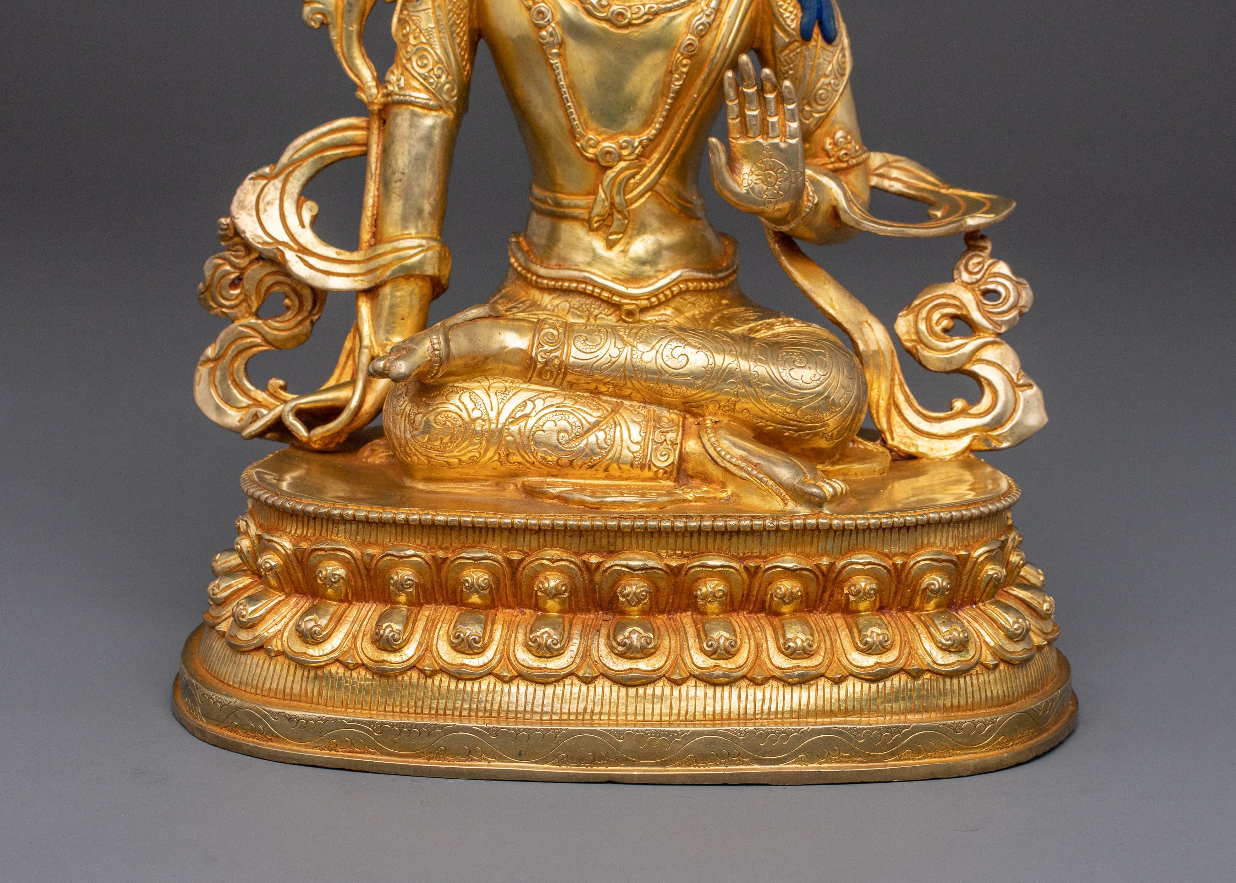 Golden Statue of Bodhisattva | The Compassionate One