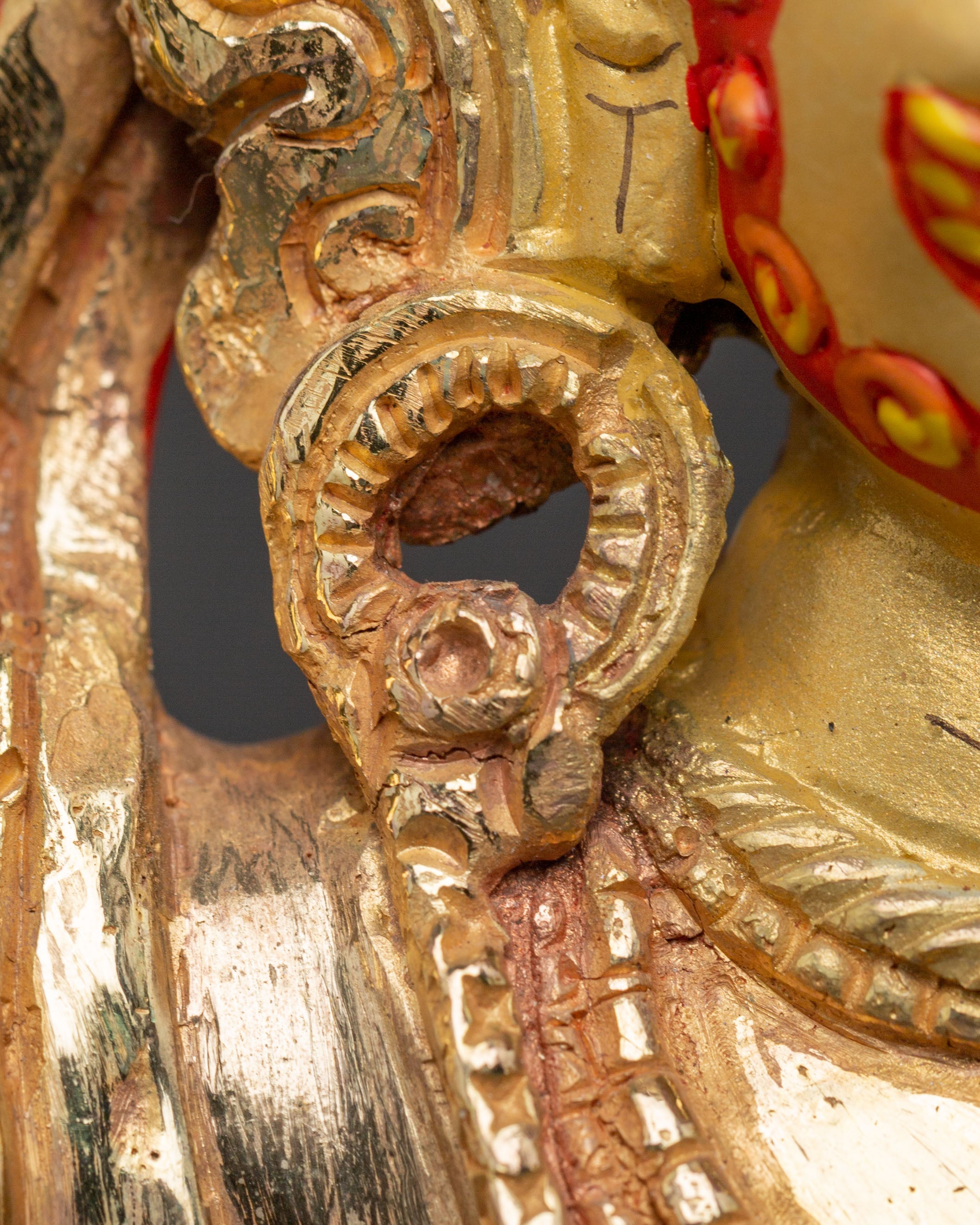 Vajrapani Wrathful Power Statue – Handcrafted Copper Art