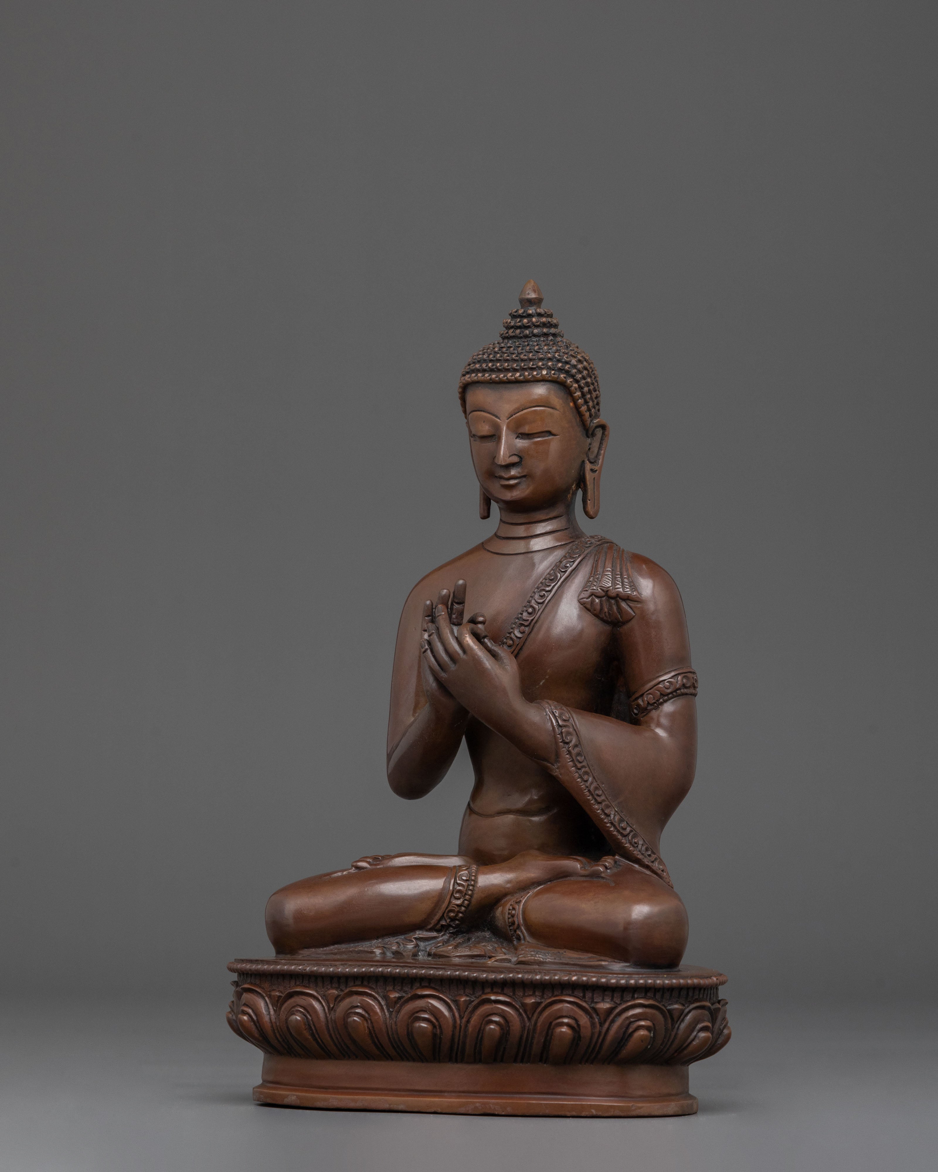 Vairocana Meditation Sculpture: Tibetan Buddhist Sacred Sculpture