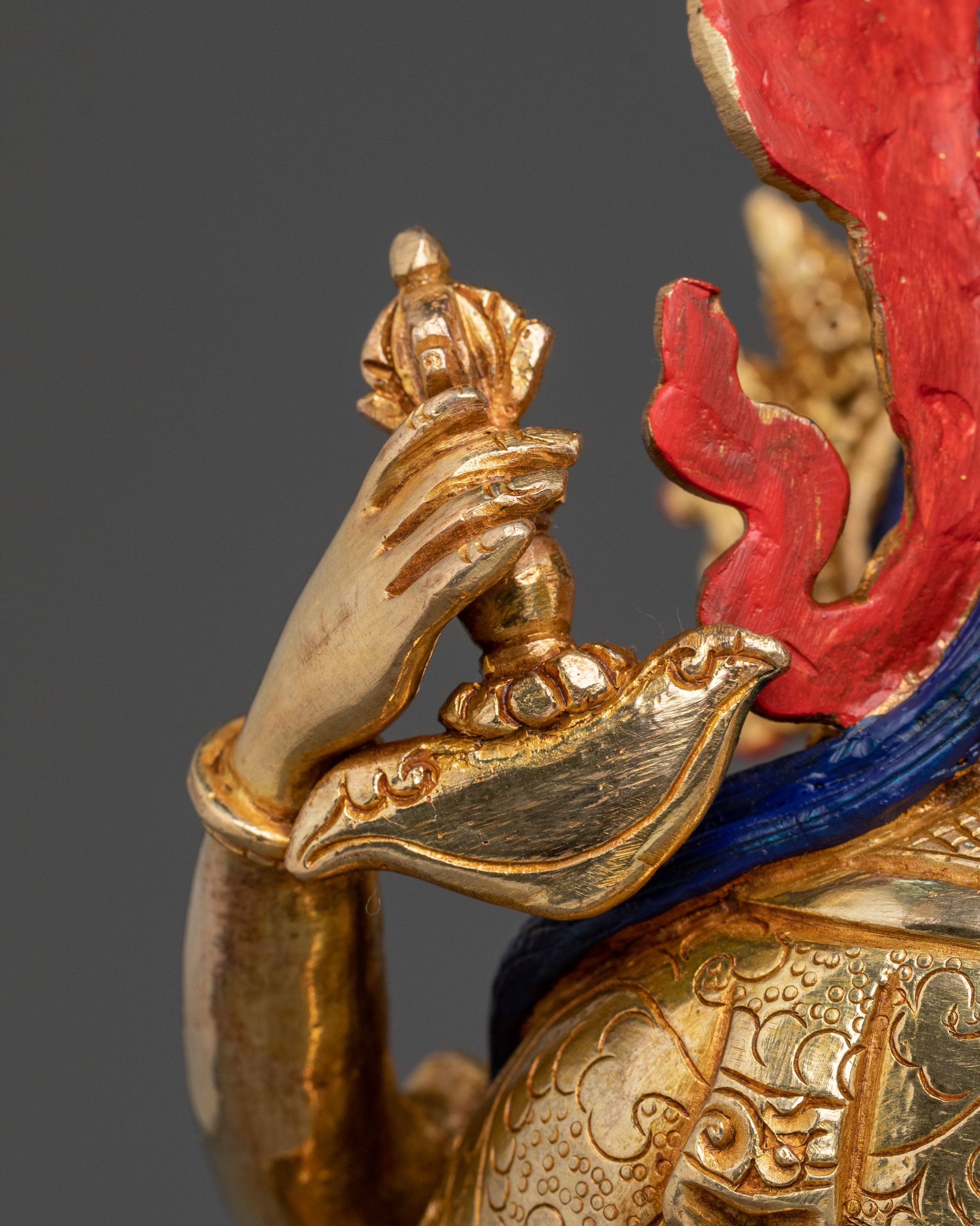 Handmade Statue of Vajrasattva with Vajragarvi | Deities of Purification