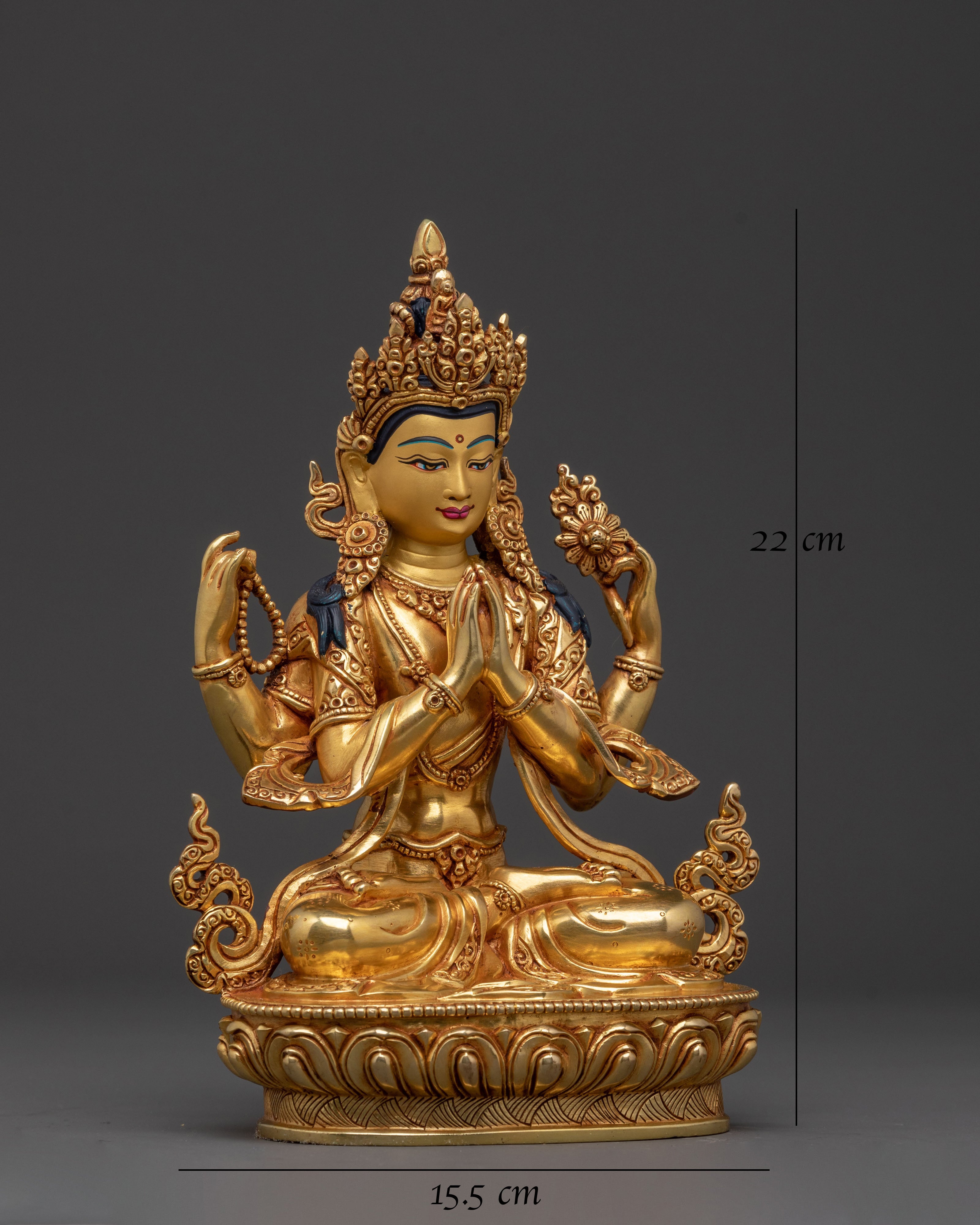 Chenrezig Sculpture of Mercy | Bodhisattva of Compassion