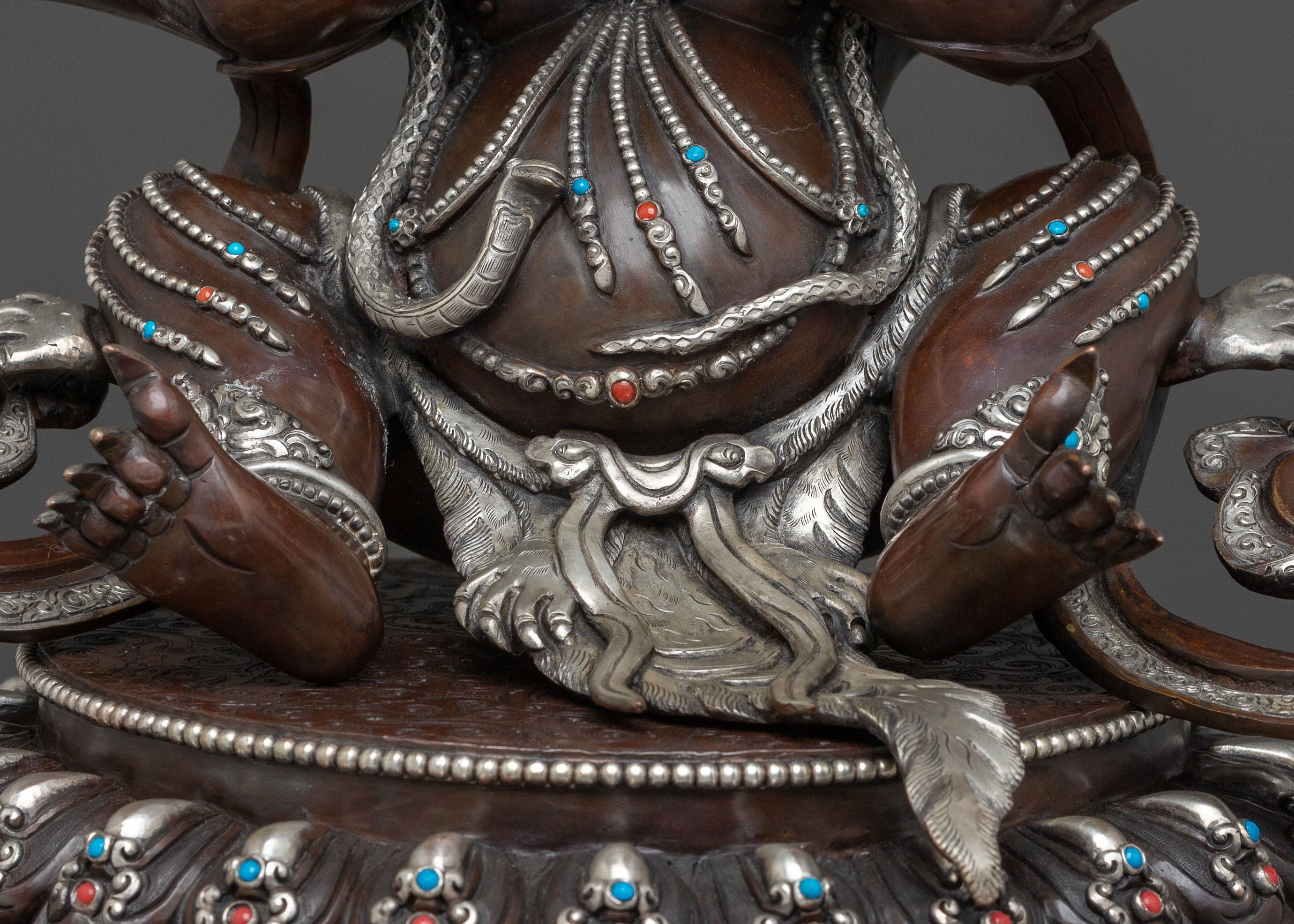 Fierce Protector Vajradaka Statue | Sacred Vajrayana Altar