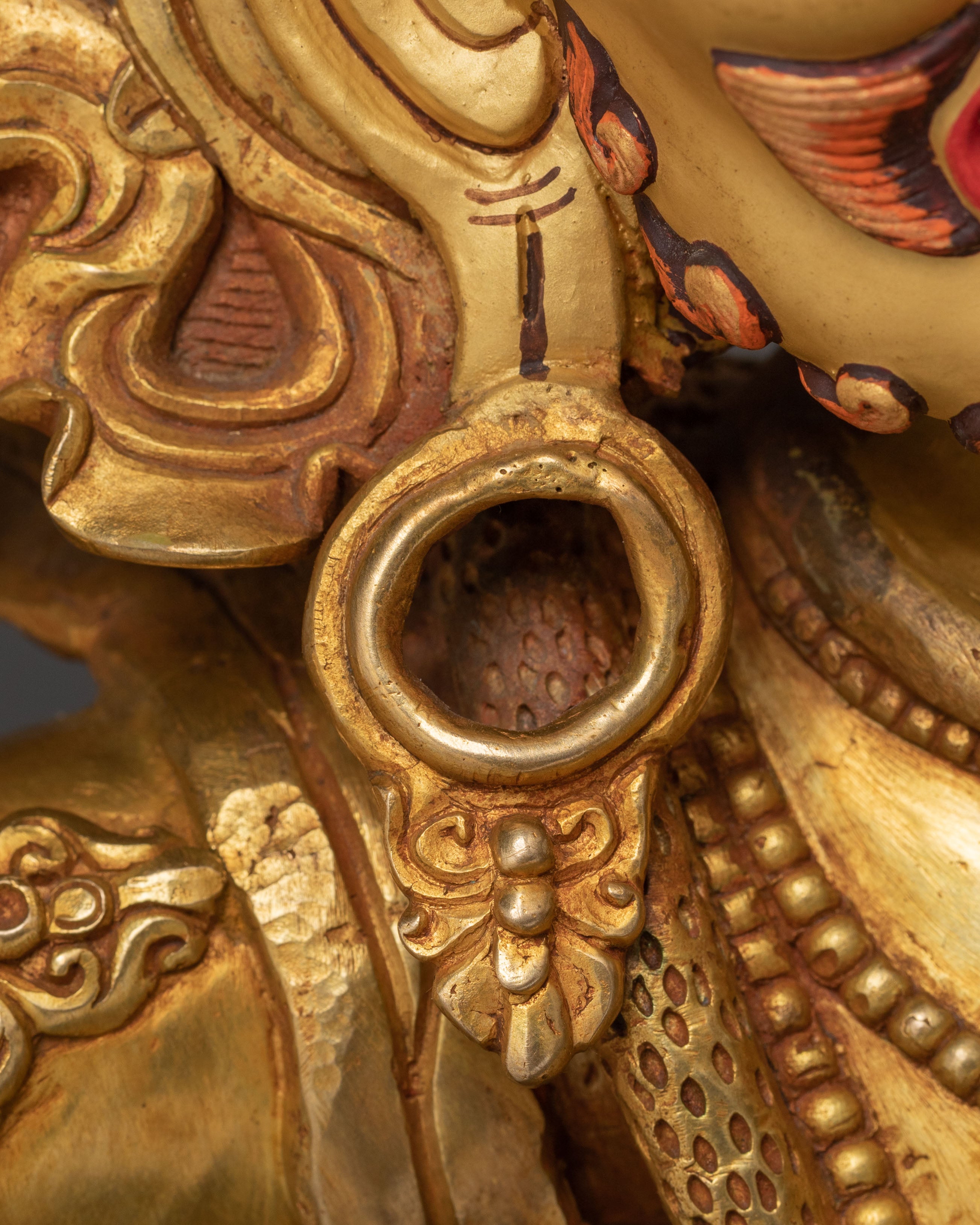 Vajrapani Protector Gilded Statue – Spiritual Decor