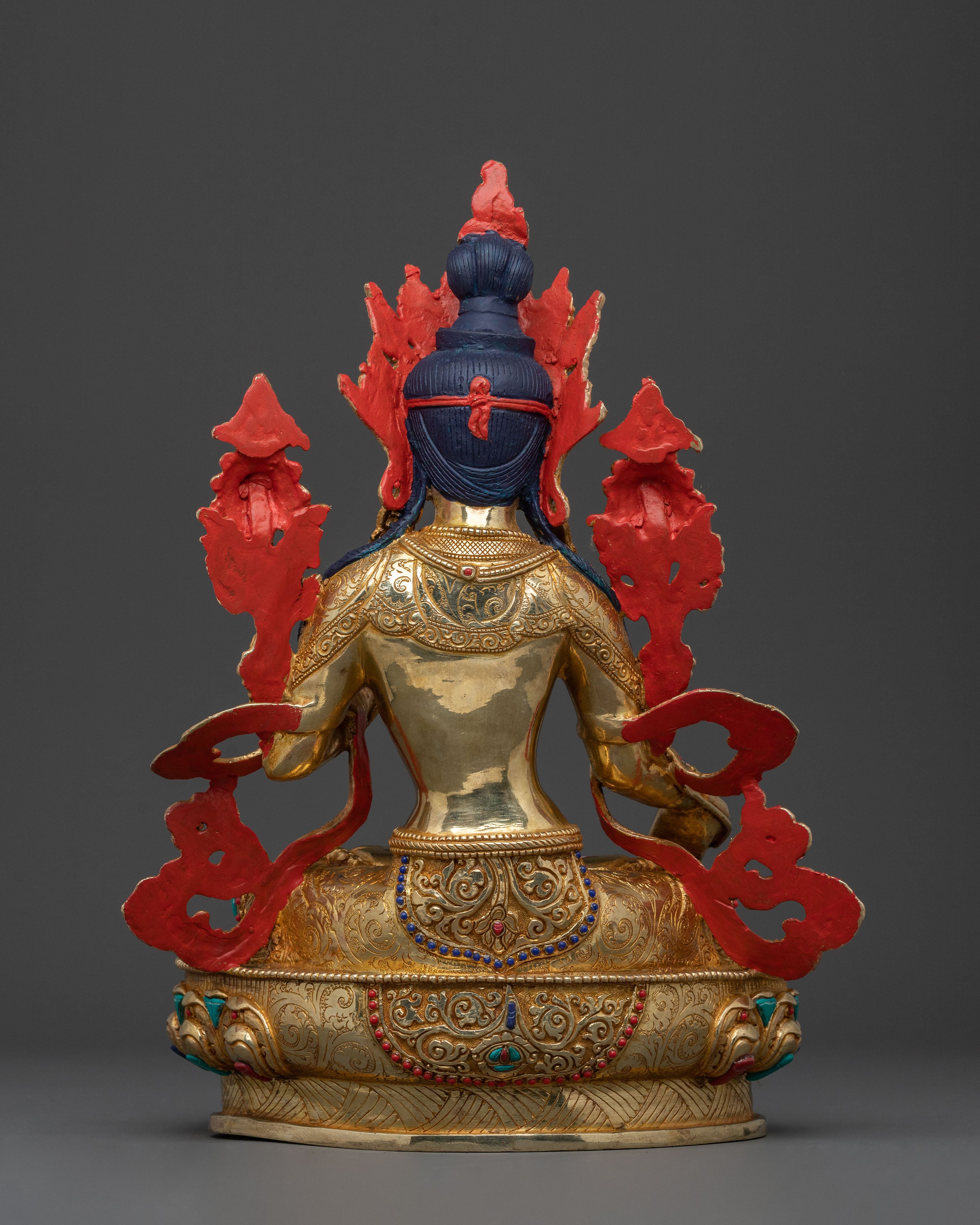 White Tara | Handcrafted Long Life Deity Sculpture